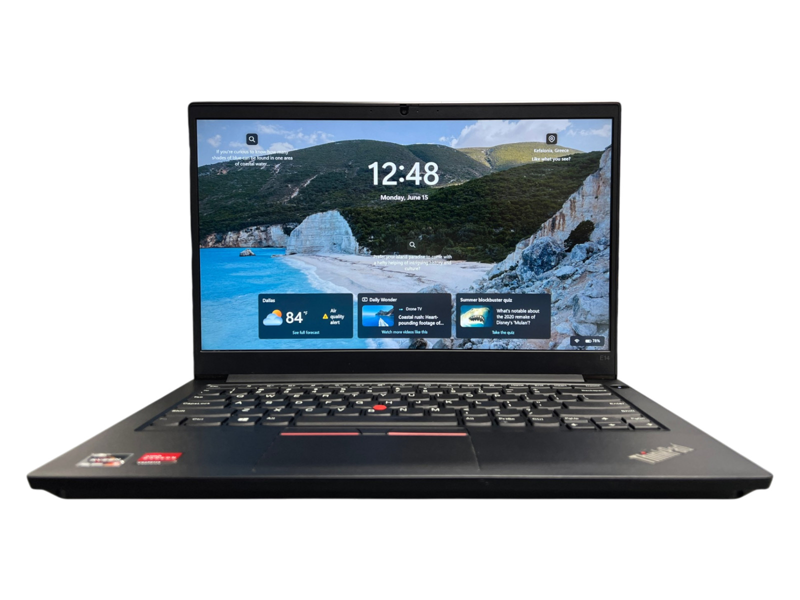 Lenovo ThinkPad E14 Gen2 Laptop RYZEN 5 4500U 2.38GHz 16GB 256GB NVMe Win11 Pro