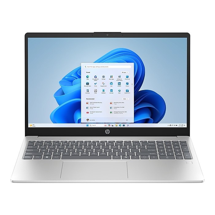HP 15.6″ FHD Touchscreen Laptop Intel Ultra 5-255U 8GB RAM 512GB SSD – Silver