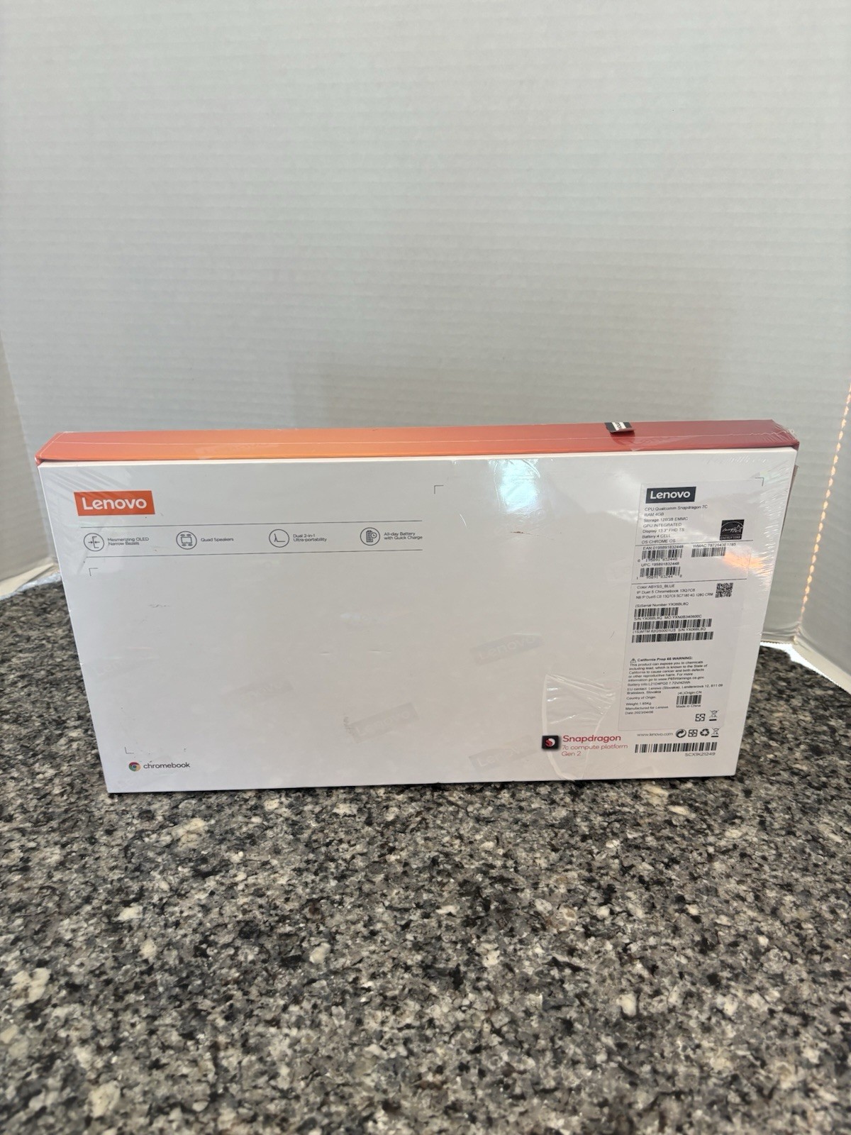 Lenovo IP Duet 5 Chromebook 13Q7C6 13.3″ 128GB eMMC, Qualcomm Snapdragon 7c Gen