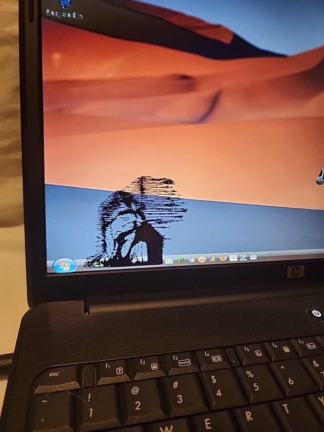 HP G60 249 Laptop AMD Athlon X2 NVIDIA Damaged Screen For Parts / Repair Works