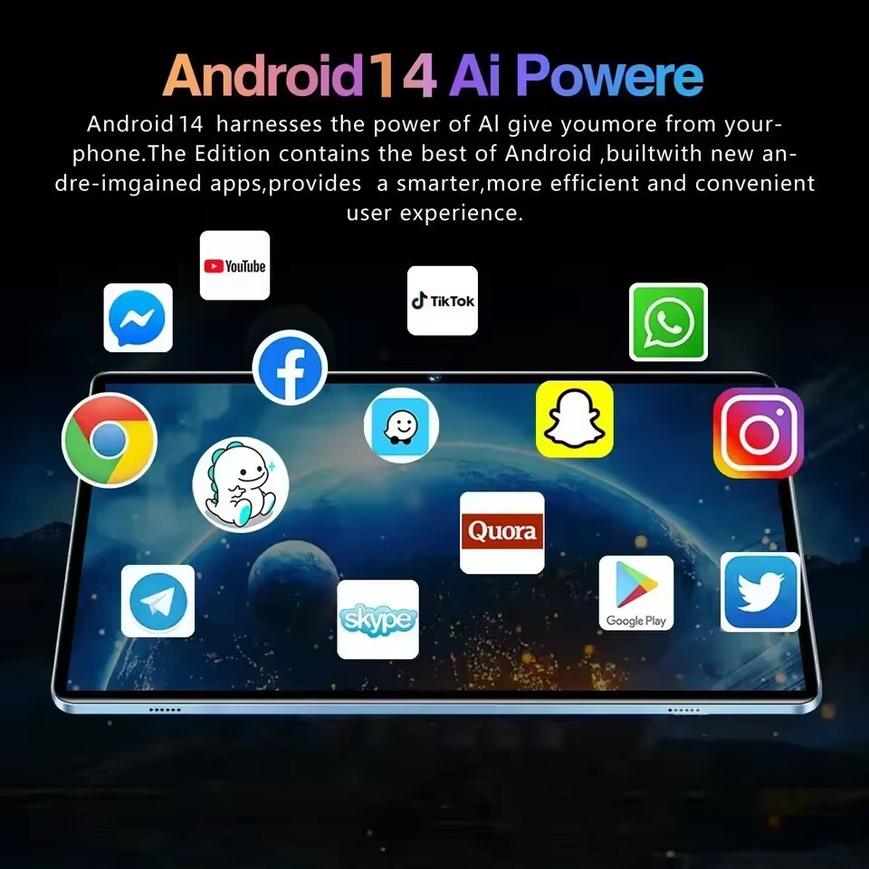 2024 Global Version Original Pad 6S Pro Android 14 Tablet 11inch 4K 16GB+1T