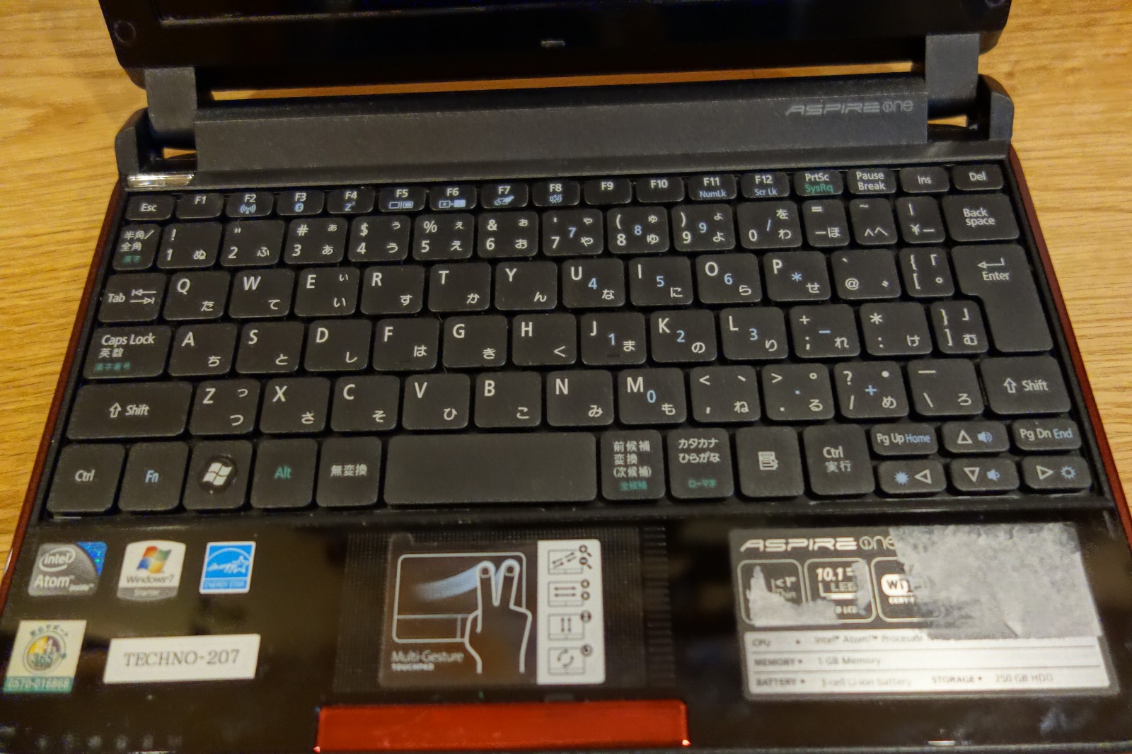 *FOR PARTS UNTESTED* Acer Aspire One NAV50 532h-R123 (NO HDD, NO RAM, NO POWER)