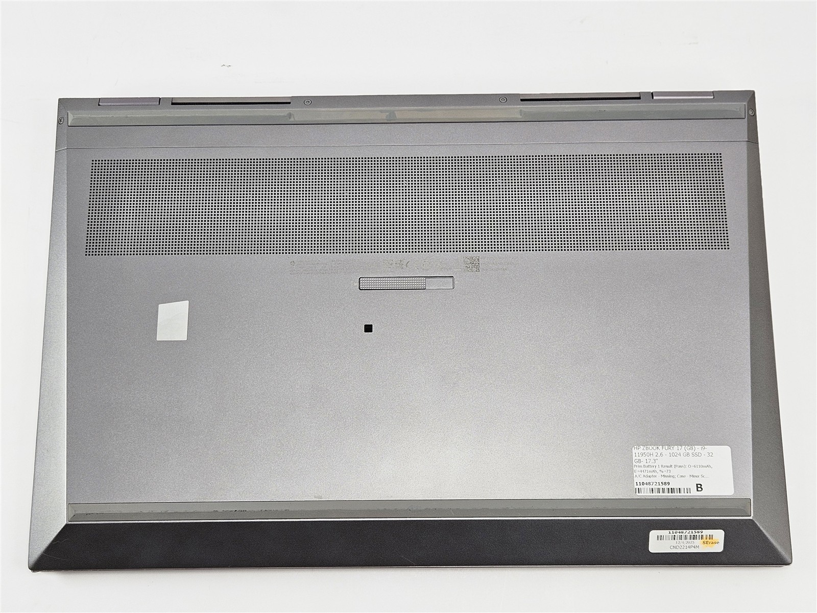 HP ZBook Fury 17 G8 Intel Core i9-11950H 32GB RAM 1TB SSD RTX A5000 16GB No OS