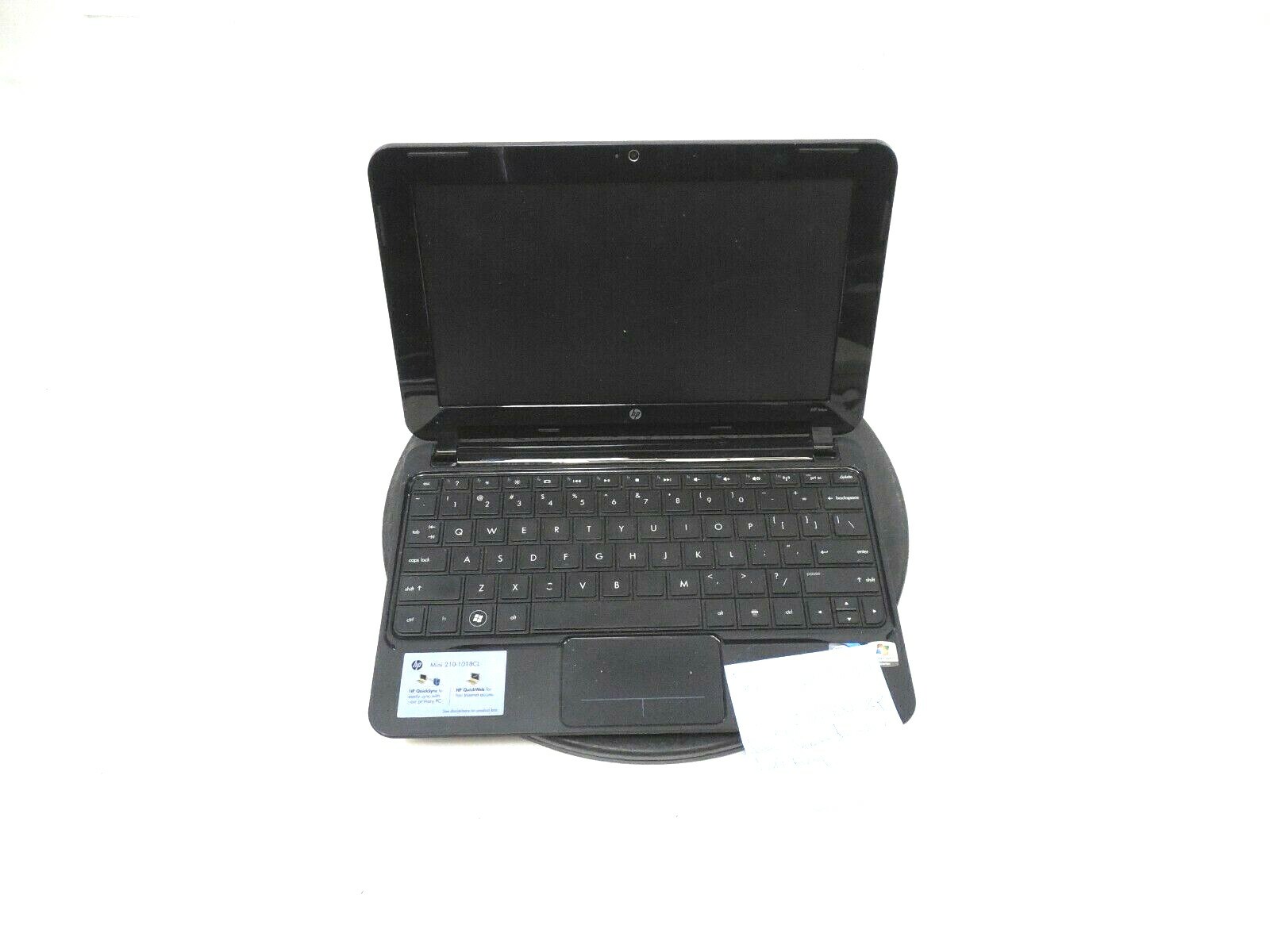 hp Mini 210-1000 Serial # CNF01000SXY Intel Atom 1.6GHz 1GB RAM Boots to BIOS