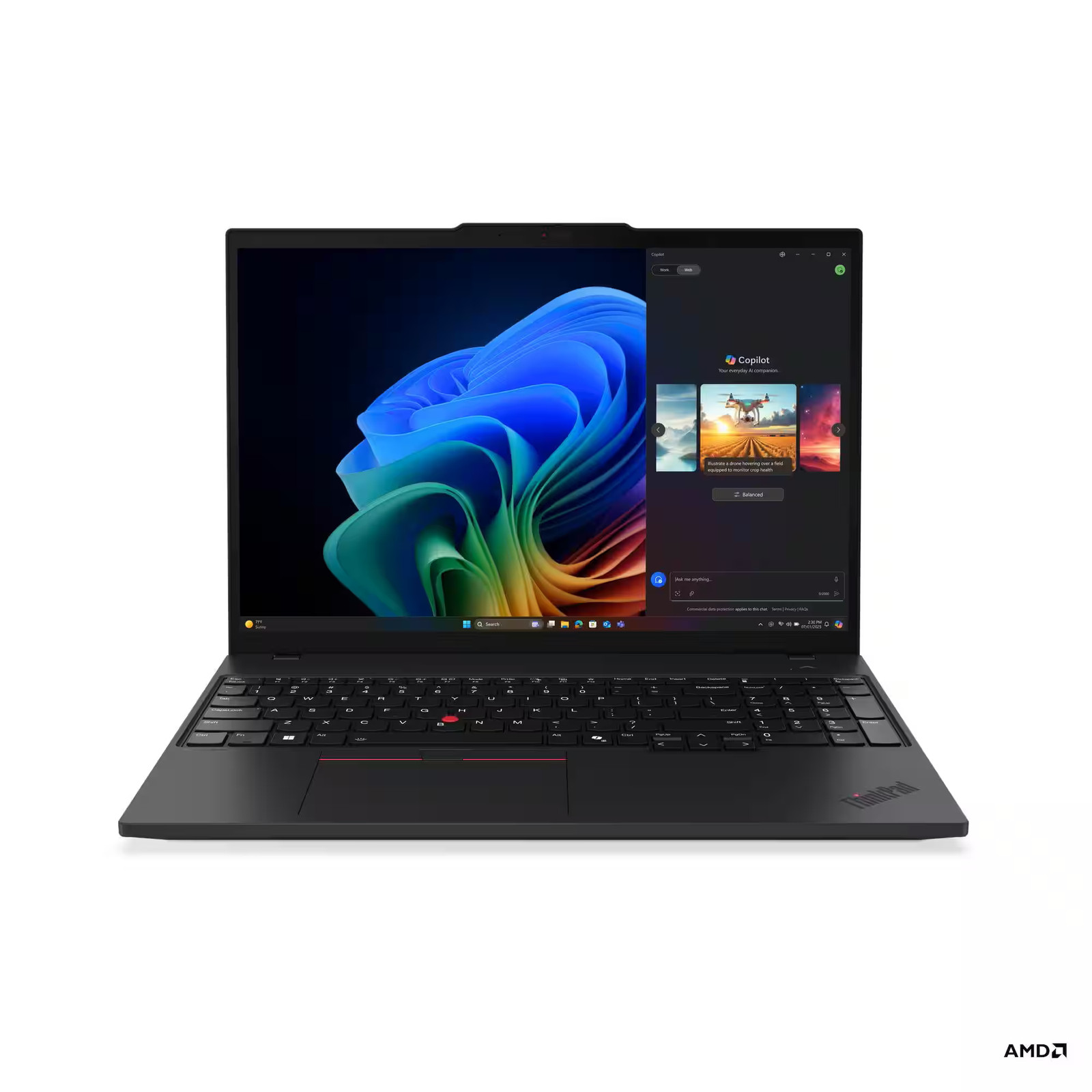 Lenovo – ThinkPad T16 G4 16″ Copilot+ PC – Latest Model – AMD Ryzen AI 7 350 …