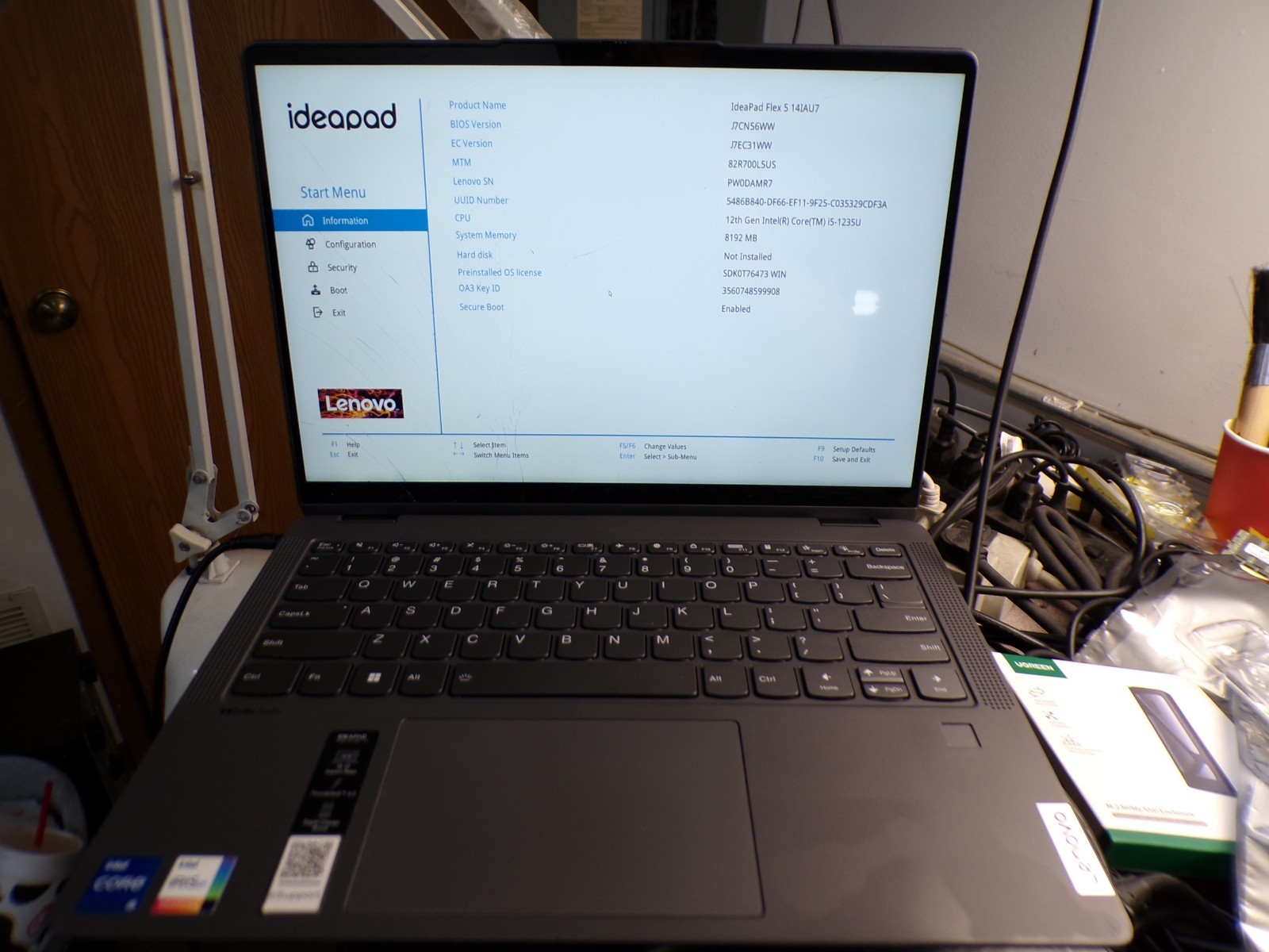 Lenovo IdeaPad Flex 5 14IAU7 INTEL CORE I5-1235U 8GB RAM 14″ Touch #27270