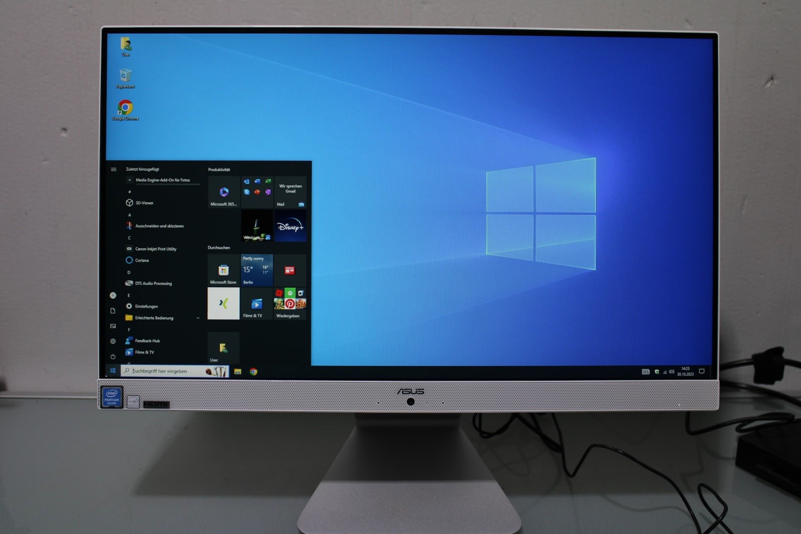 ASUS All in One Computer 8GB RAM 256GB SSD