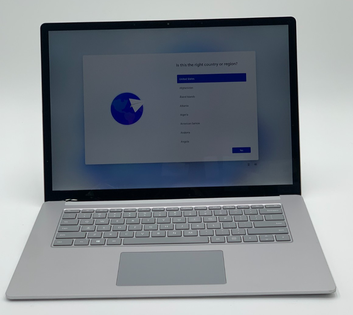 Microsoft Surface Laptop3 1872 i7-1035G7 1.5GHZ 128GB SSD 8GB DDR4 SILVR B-/SEE