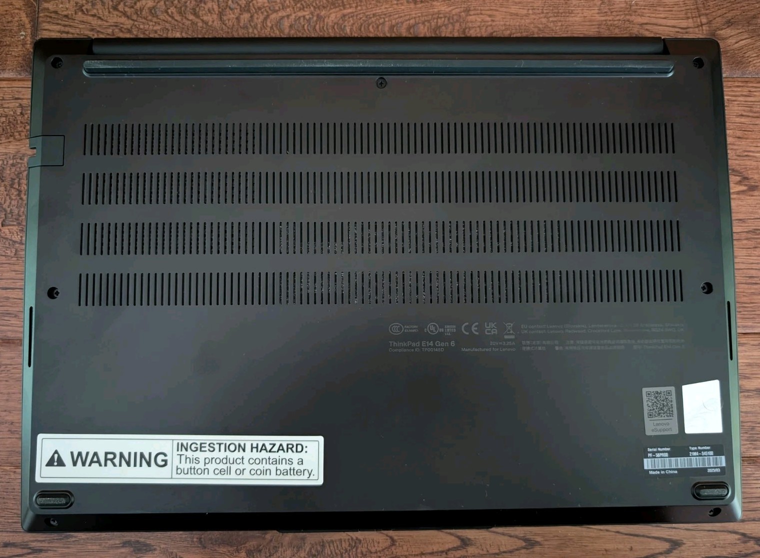 Lenovo Thinkpad E14 Gen 6 w/ Ryzen 3 7335U 16GB Ram Charger Included
