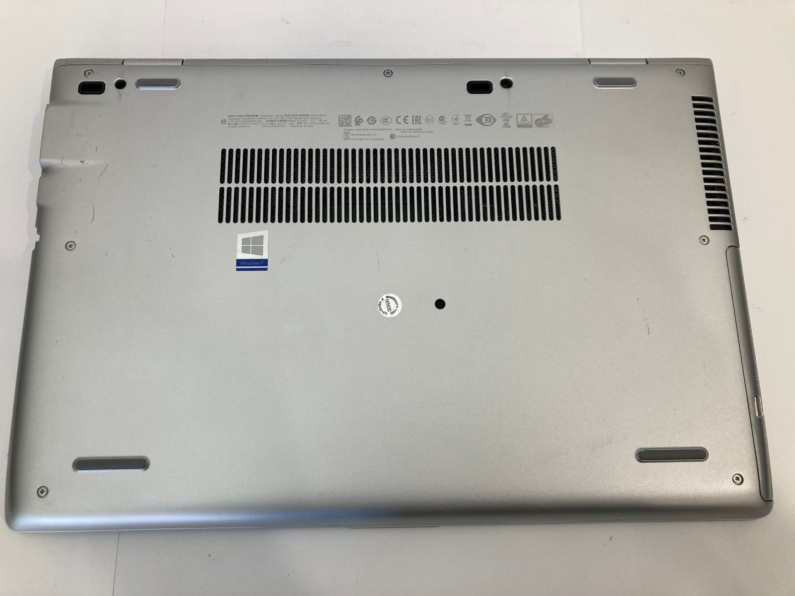 HP ProBook 650 G4 i5-8250U 3.4GHz Turbo, 256GB NVMe SSD, Windows 11 Pro Laptop