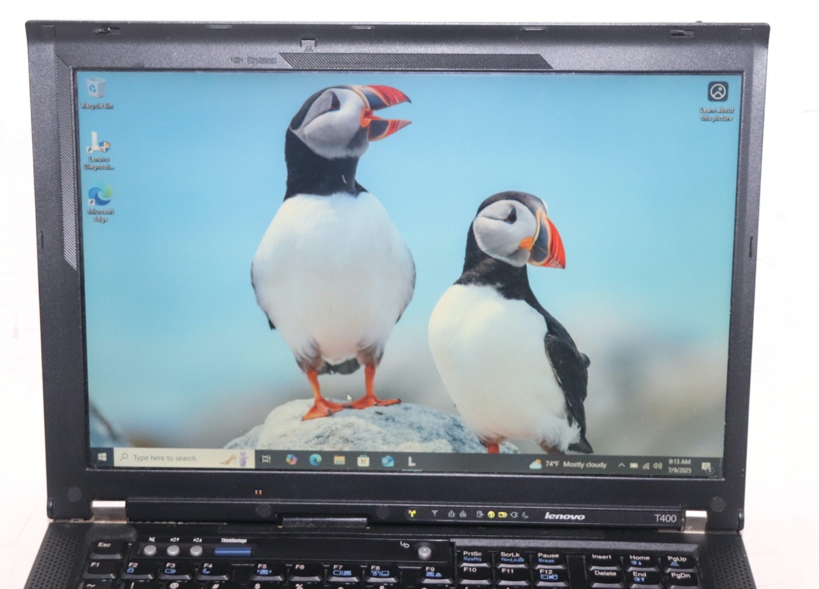 Lenovo ThinkPad T400|IntelCore Duo@2.40GHz|6GB RAM|500GB HDD|WIN 10 Prof|WiFi