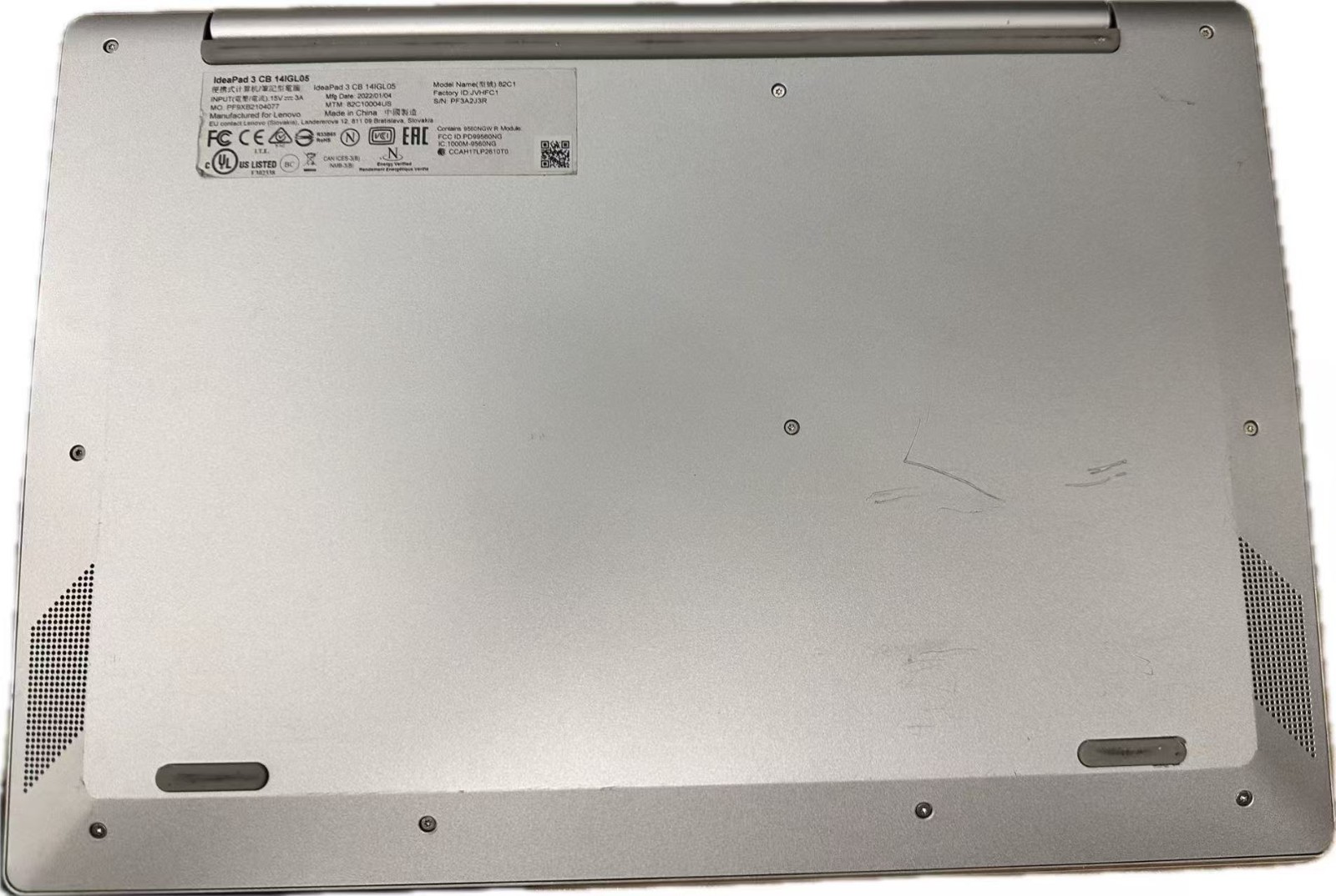 Lenovo IdeaPad 3 CB 14IGL05 Chromebook 14″ FHD 4gb Ram 32gb Storage