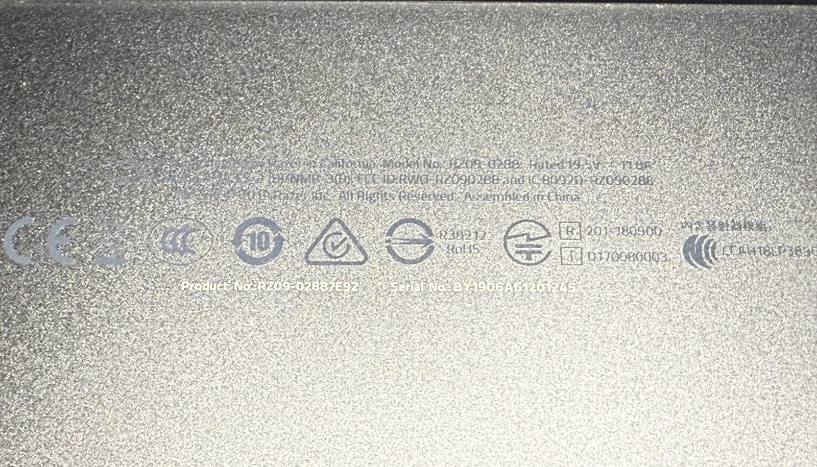 Razer Blade 15 inch (1TB, Intel Core i7 8th Gen,RTX 2070, 32GB Ram)