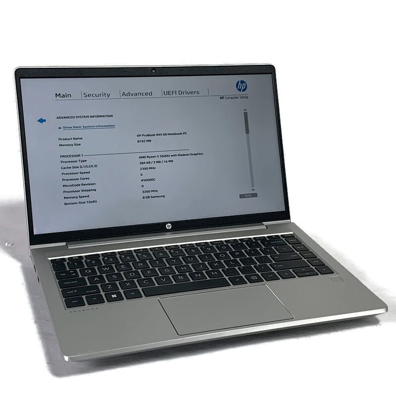 HP ProBook 445 G8 14″ Laptop Ryzen 5 5600U 2.3GHz 8GB – NO DRIVE