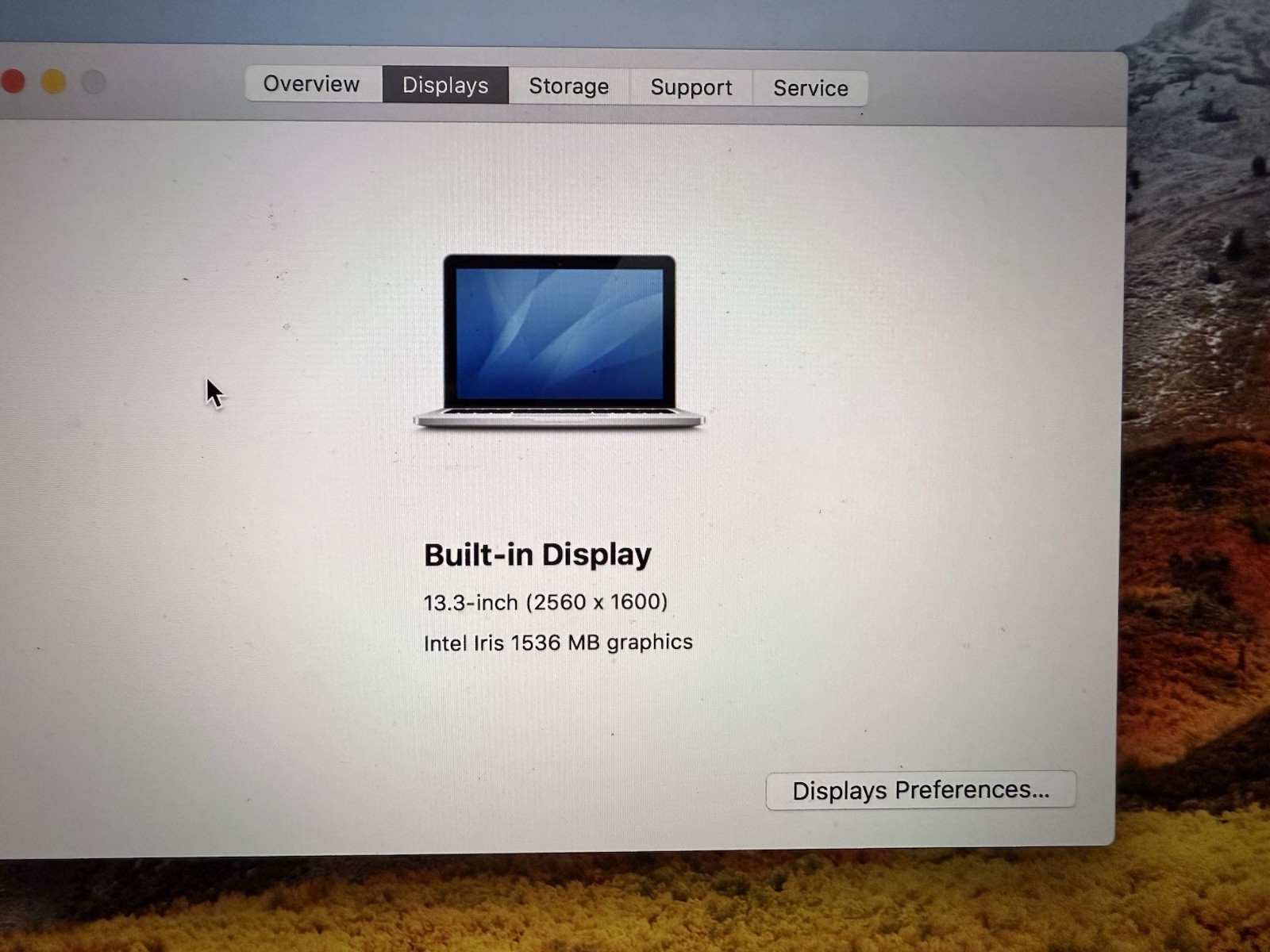 Apple MacBook Pro A1502 2015 13″ Intel i7 3.0GHz 8GB 500GB Only 75 cycle counts