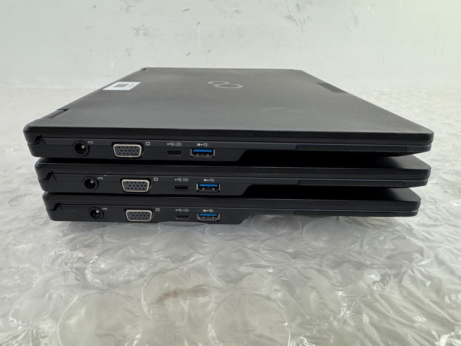Lot 3 Fujitsu LifeBook U748 i5-8350U 8GB No SSD/OS/AC Laptops