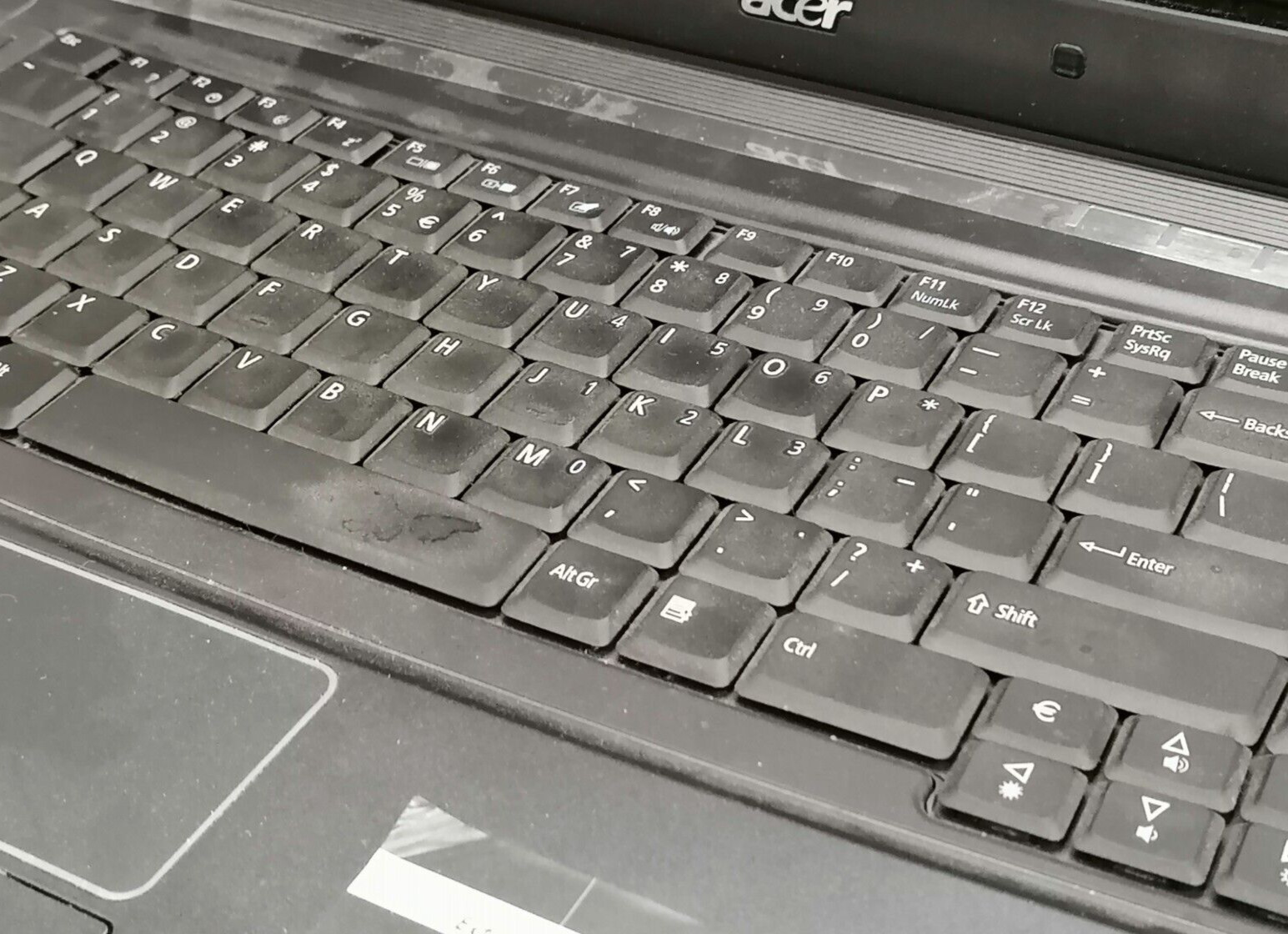 FOR PARTS 15.4″ Acer Extensa 5420-5687 (Turion 64 X2/1.6 GHz/NO RAM/NO HDD)