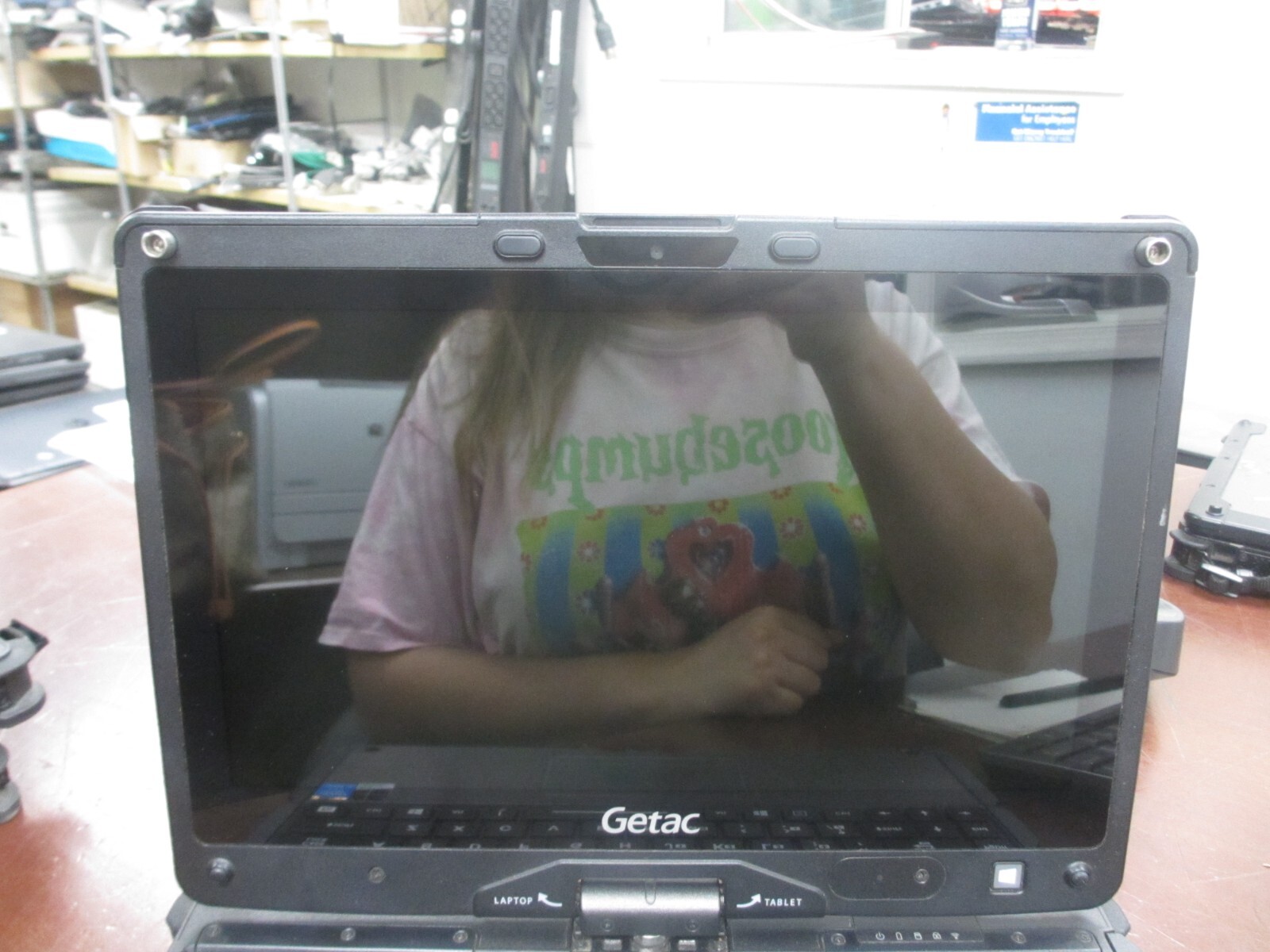Getac V110 G2 i5 5200U 2.20GHZ 4GB Web-Cam Laptop [NO HDD/CADDY/OS/AC/Pen]
