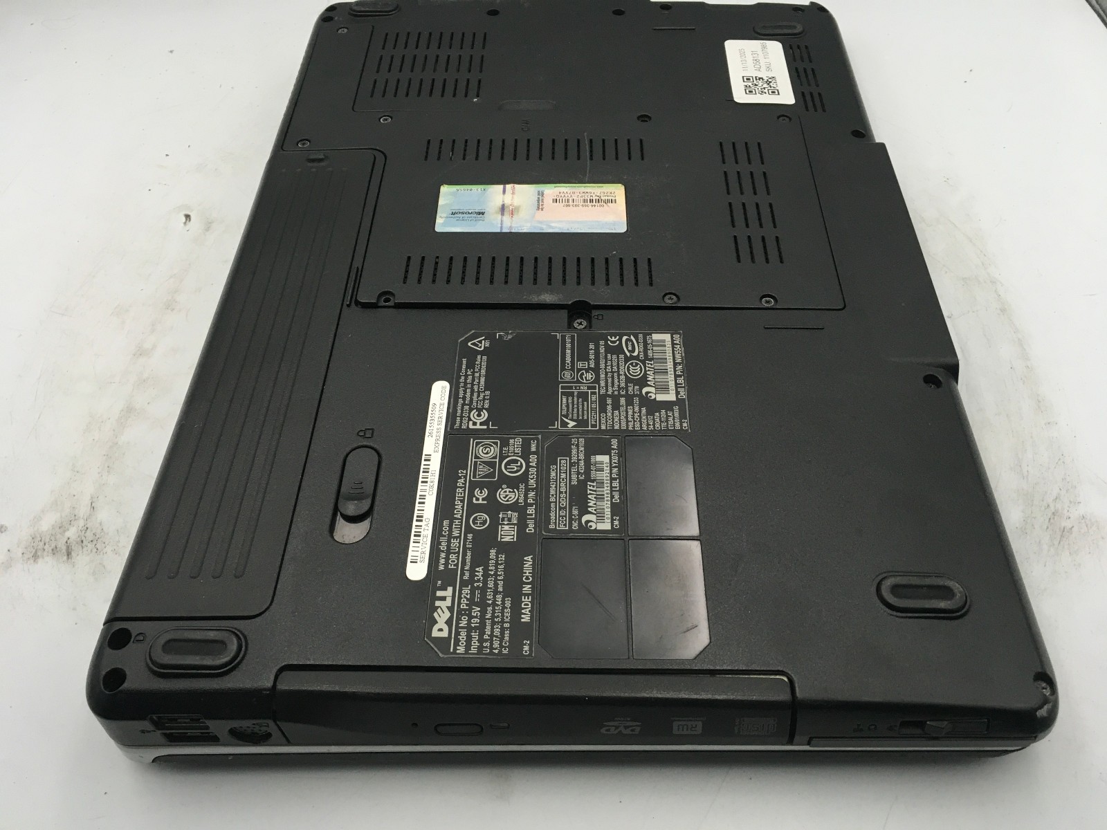DELL INSPIRON 1525 – BOOTS TO BIOS – INTEL CORE 2 DUO – 2GB RAM – 15″ – READ -BB