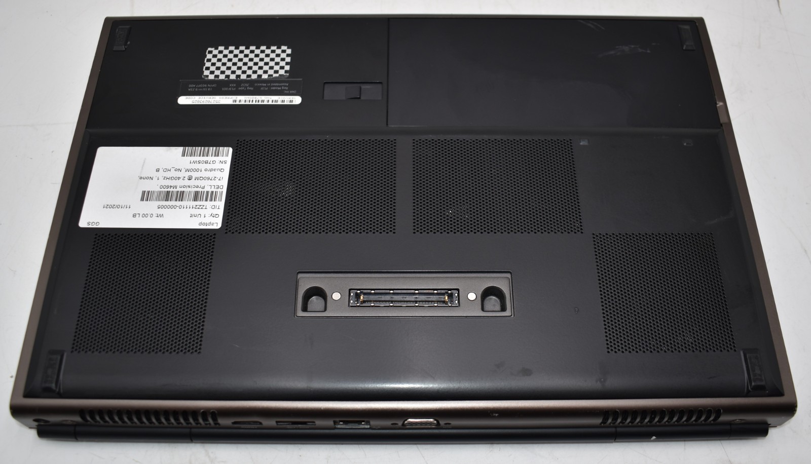 Dell Precision M4600 Laptop i7-2720QM @ 2.20GHz 8GB RAM 128GB SSD FirePro M5950