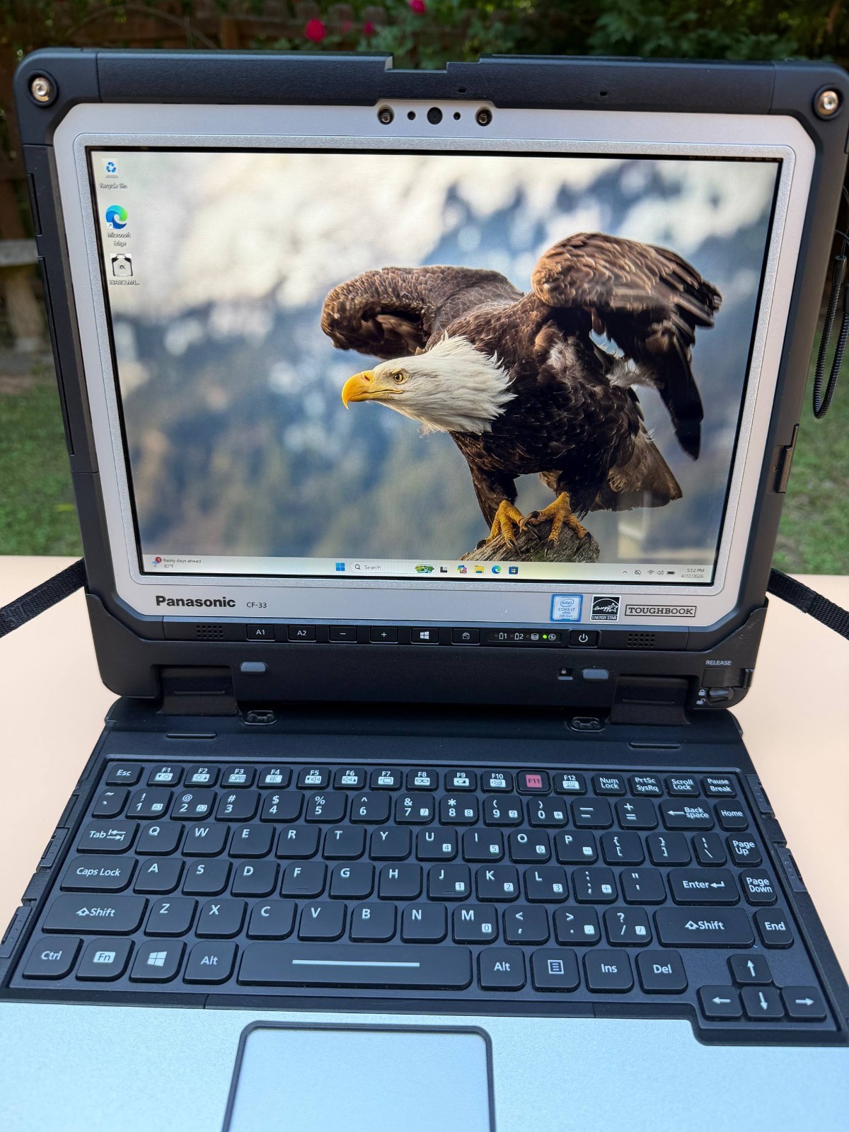 Panasonic Toughbook CF-33 i7-7600 16GB 512GB SSD Win11pro LTE /dGPS/Barcode