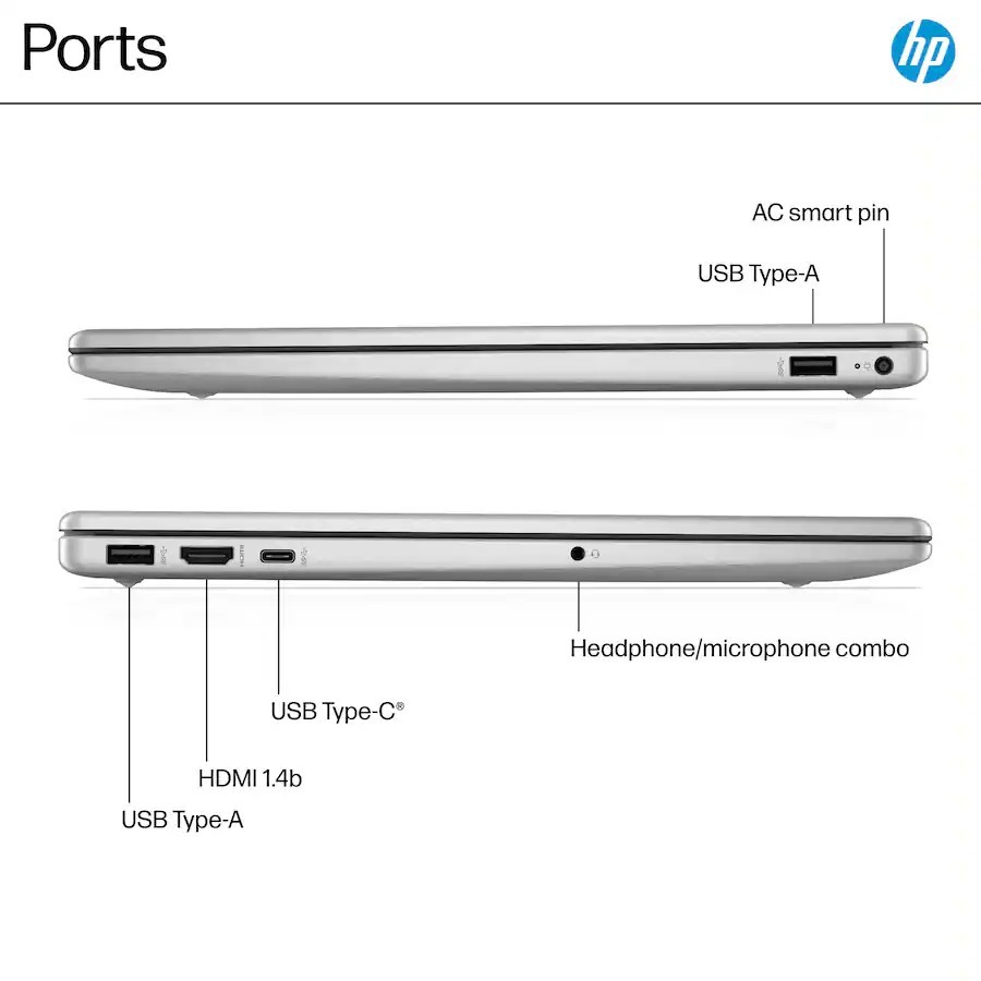 HP Laptop 15.6″ FHD Touch Core i7-1355U 16GB RAM 512GB SSD