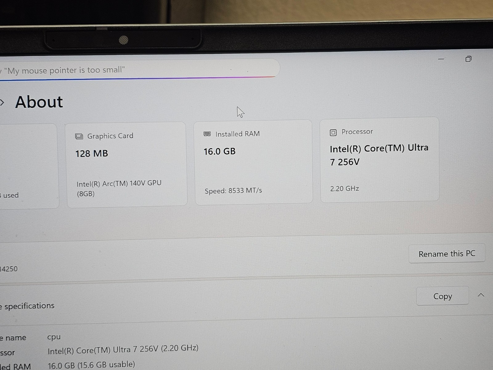Dell 14 Plus P197G001 14″ Core Ultra 7 256V, 16GB RAM, 1TB SSD Intel Arc 140v