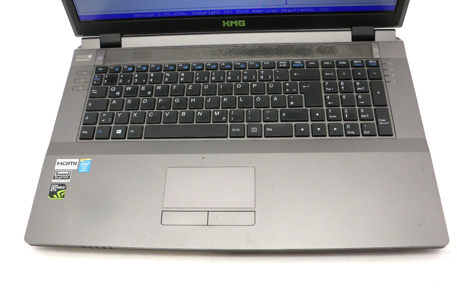 Laptop Notebook XMG Schenker Clevo A704 / W370SS CPU Intel Core i7 / LPBB244