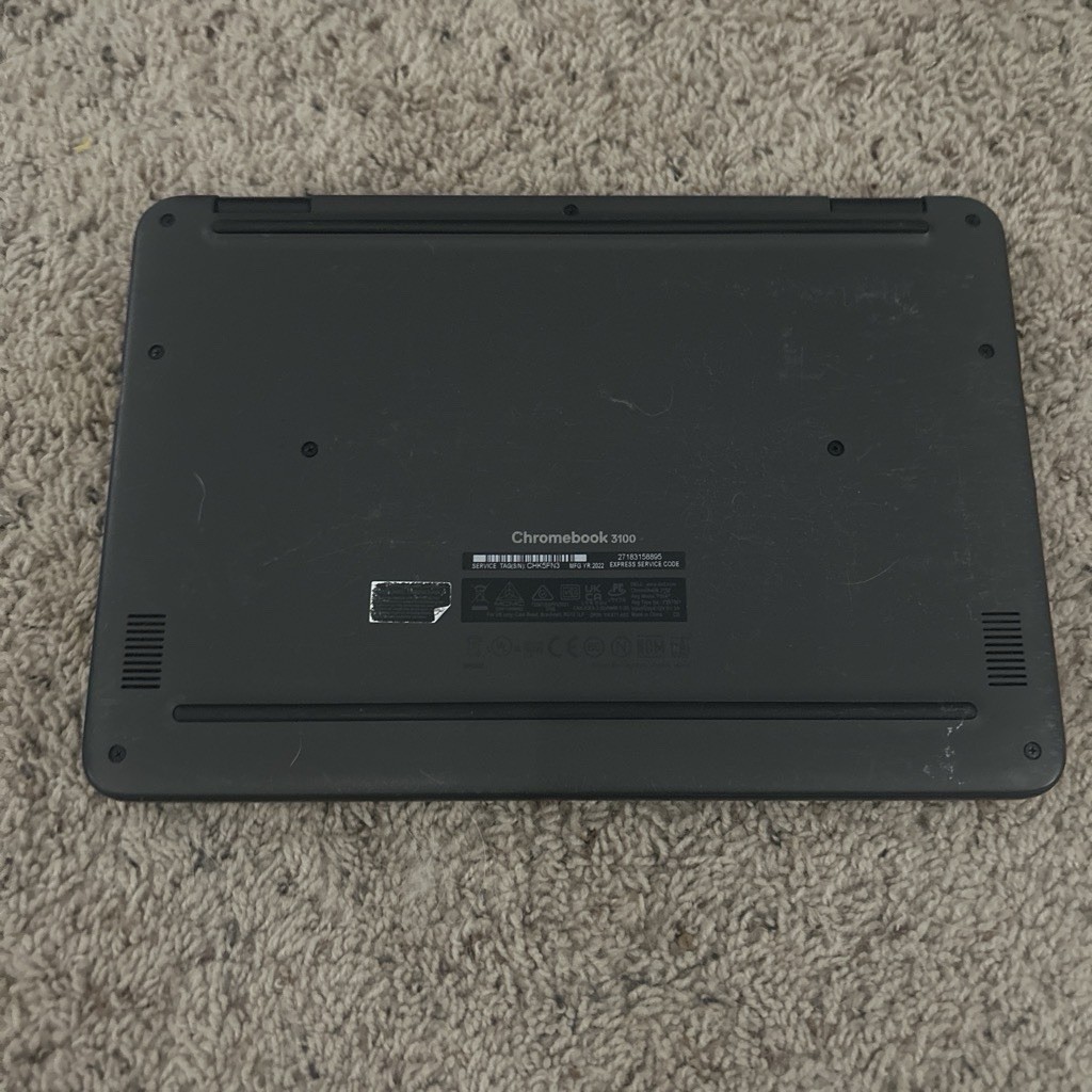 Dell Chromebook 3100 11.6″ Intel Celeron 4GB 32GB eMMC Chrome OS Black