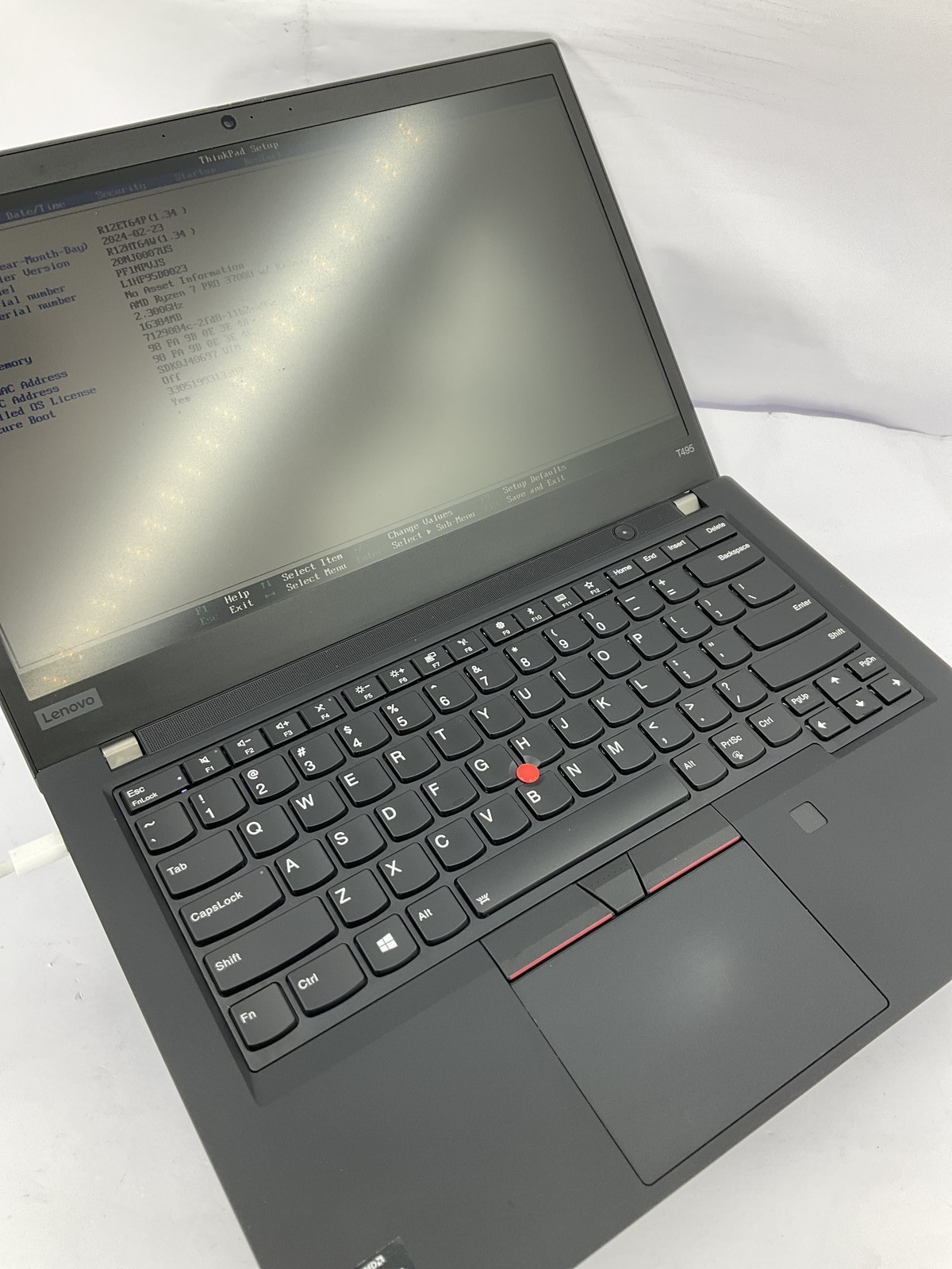 Lenovo ThinkPad T495 14″ AMD Ryzen 7 Pro 3700U 512GB 16GB B Win 11 Pro