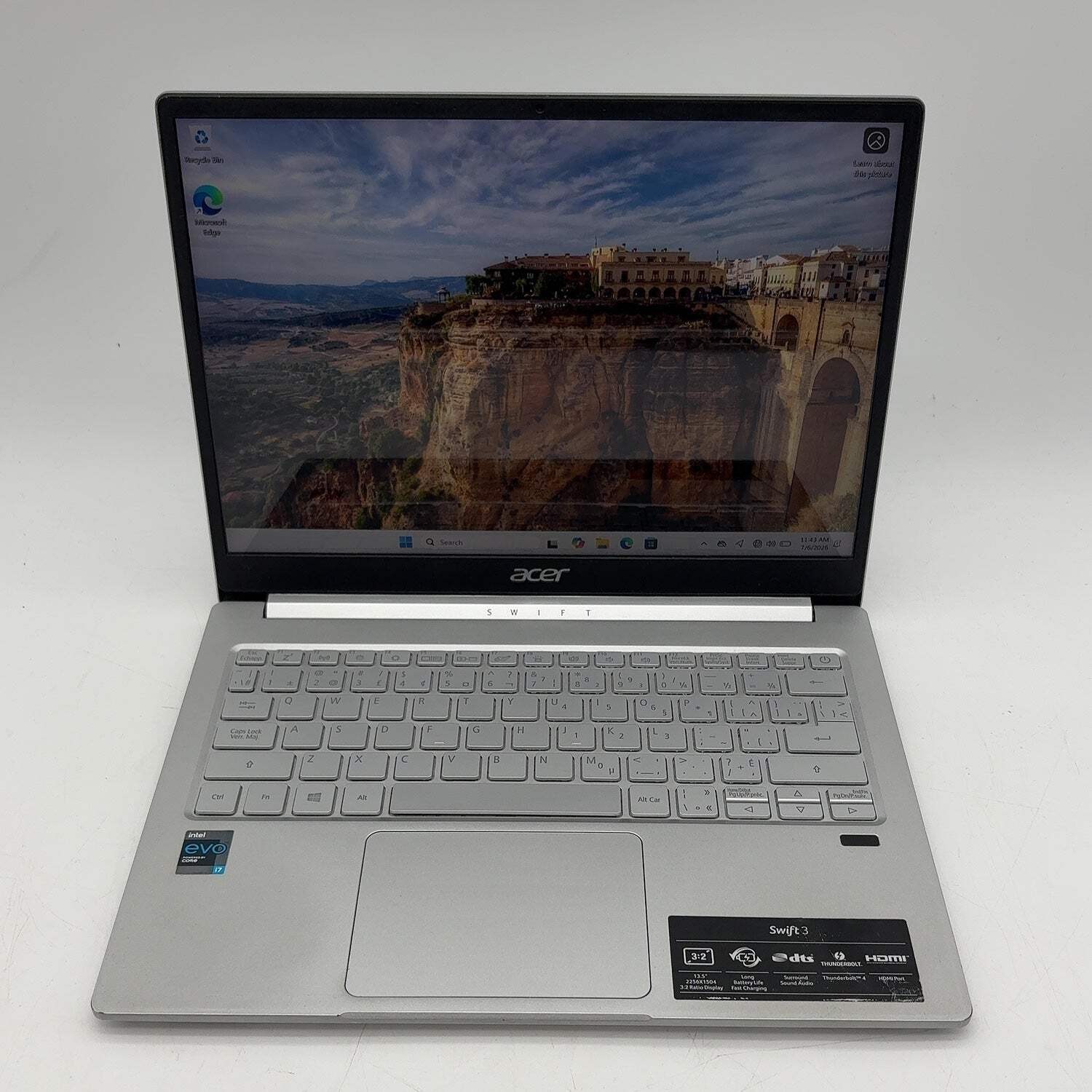 Acer Swift 3 N19H3 13.3″ i7-1165G7 2.8GHz 16GB RAM 1TB SSD