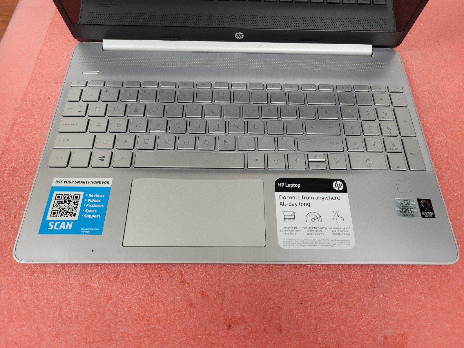 HP Laptop 15-DY1027OD i7-1065G7@1.3GHz 4GB RAM NO OS/HD *BIOS/READ* | LP471