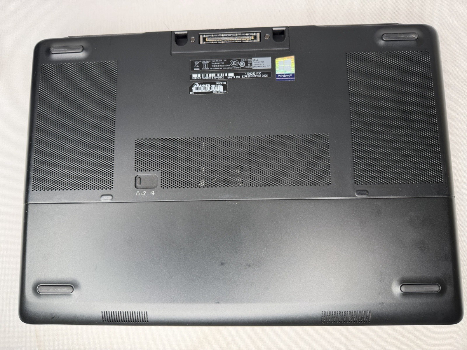 Dell Precision 7520 i7-6820HQ 48GB RAM 512GB SSD Quadro M2200 4GB Win 11 Pro