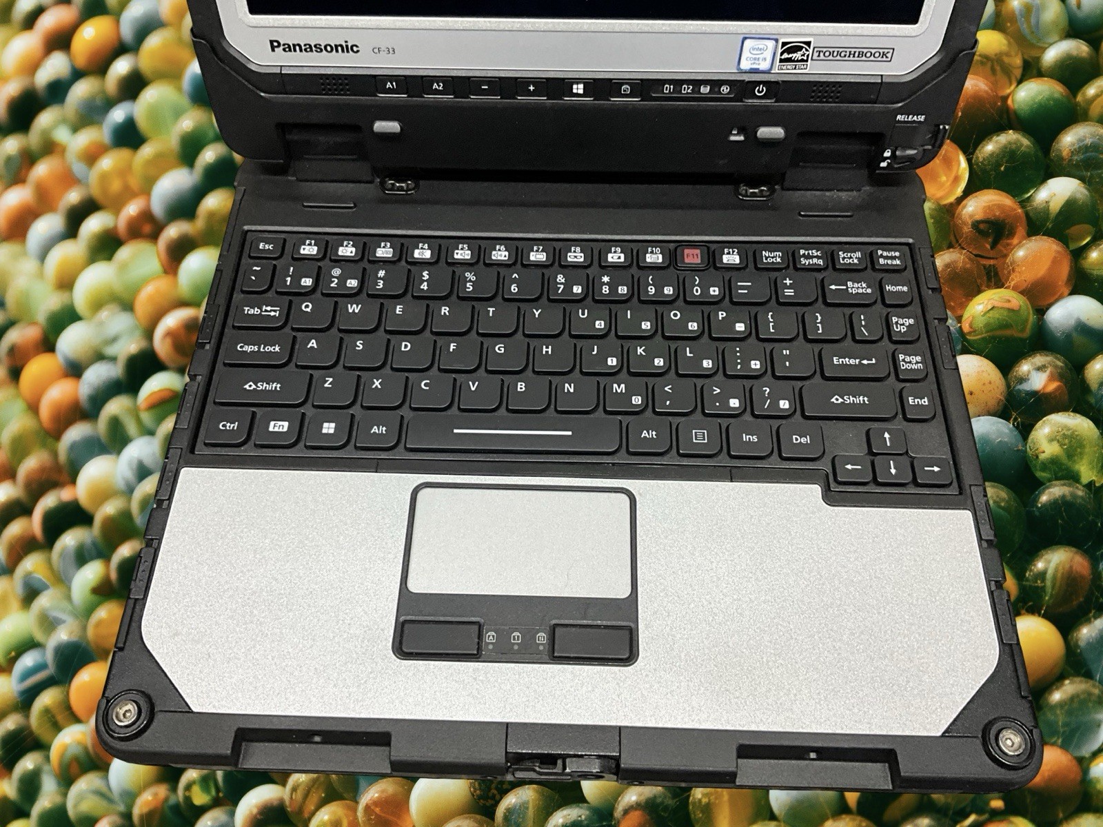 Toughbook Panasonic CF-33 I5-6300U 8GB RAM 256GB SSD Win11P W/CHARGER