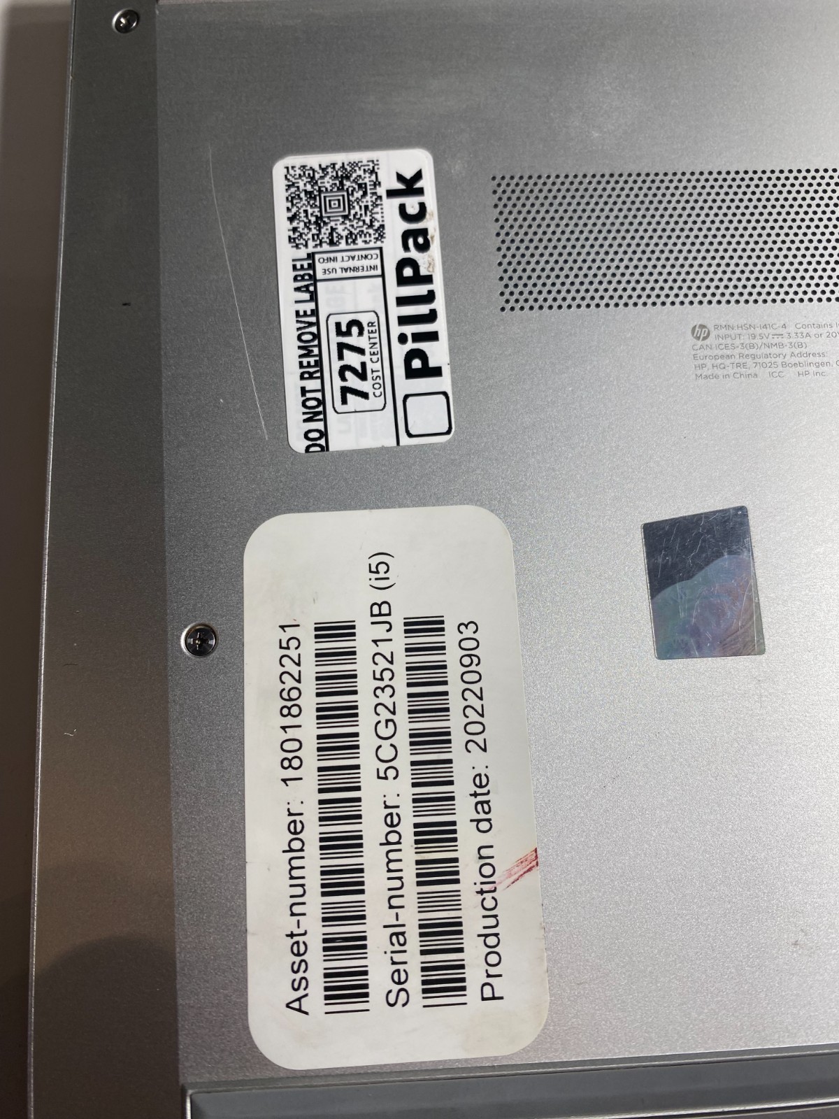 HP Hewlett Packard EliteBook 840 GB Computer Laptop Excellent Cosmetic Condition