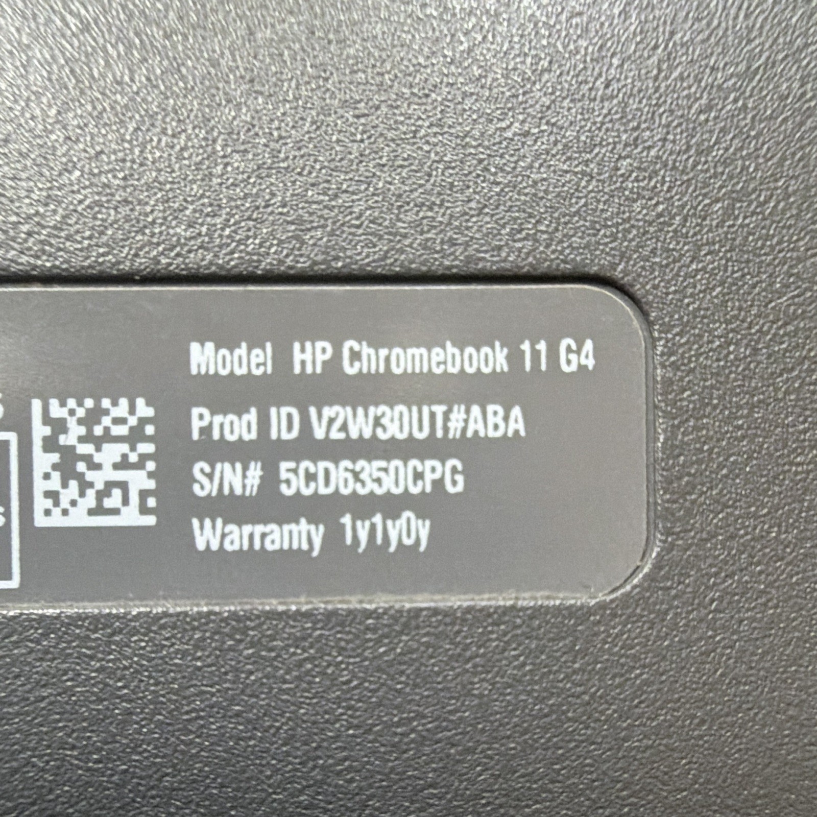 HP Chromebook 11 G4 11.6″ Intel Celeron 4GB 16GB eMMC Chrome OS Black