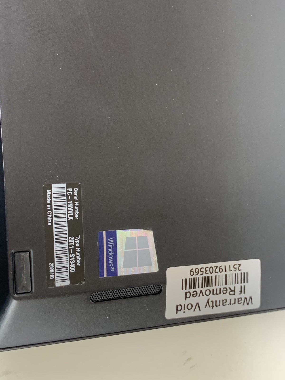 LENOVO THINKPAD T14S GEN1 i5- 10210U@ 1.60GHz 8GB RAM 512GB SATa W11P W/AC*READ