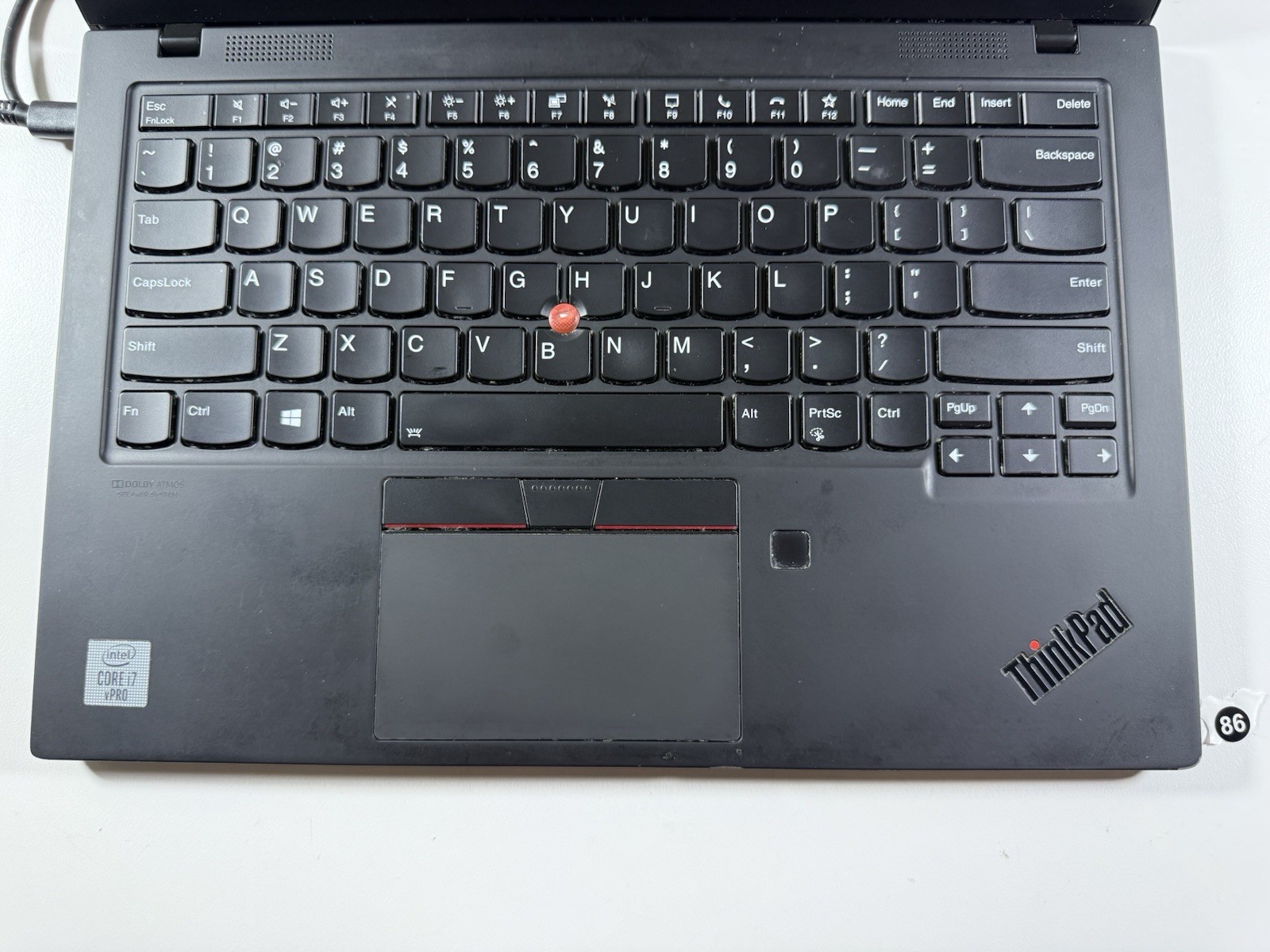 Lenovo ThinkPad X1 Carbon Gen 8 14″ i7-10610U 16GB RAM 512GB WIN 11 NO BATTERY