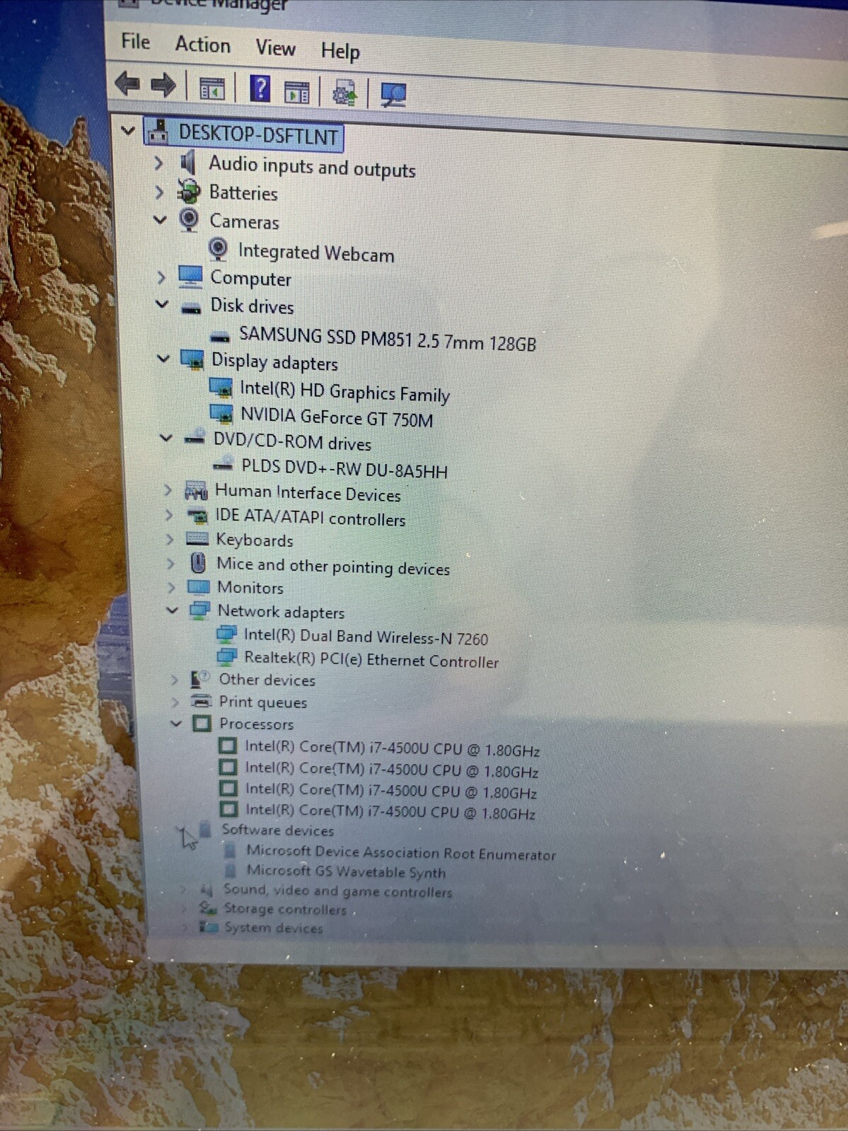 17″ Touch Dell Inspiron 7737 i7-4500U @1.80Ghz 128G SSD 16G RAM Nvidia Laptop