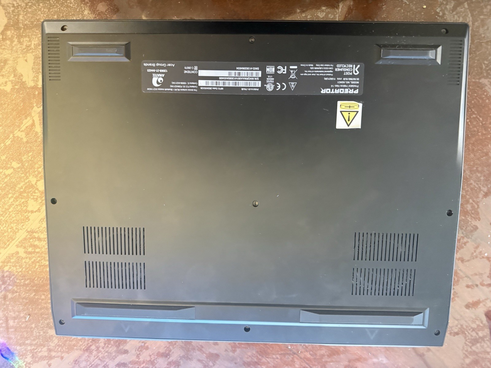 ACER PHN14-51-79UB Predator Helios Neo 14 14.5″ WQXGA Ultra 7 155H 1.4GHz NVIDIA