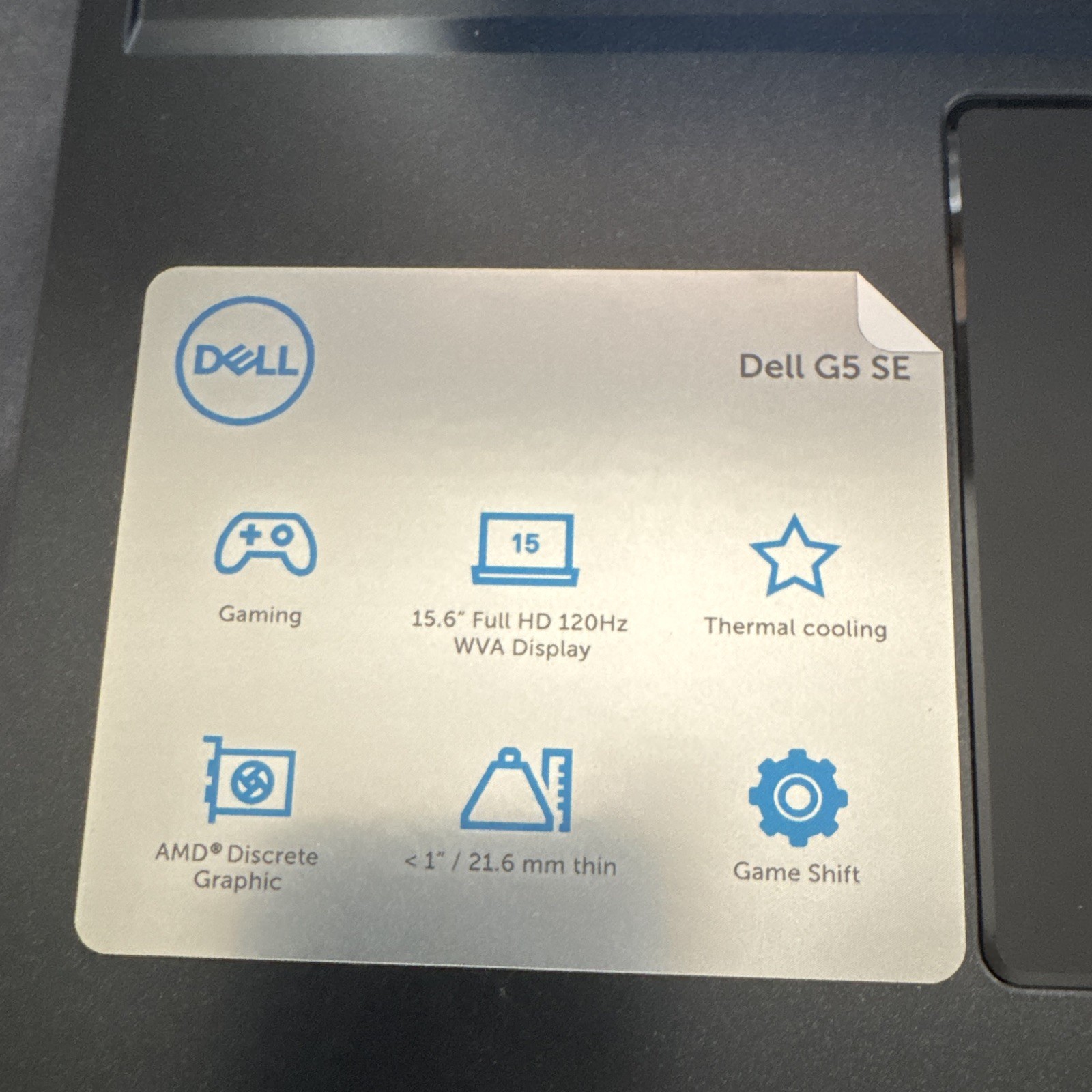 Dell G5 SE 15.6″ Gaming Laptop Ryzen 5 4000 16GB 512GB SSD Radeon RX W11 Silver