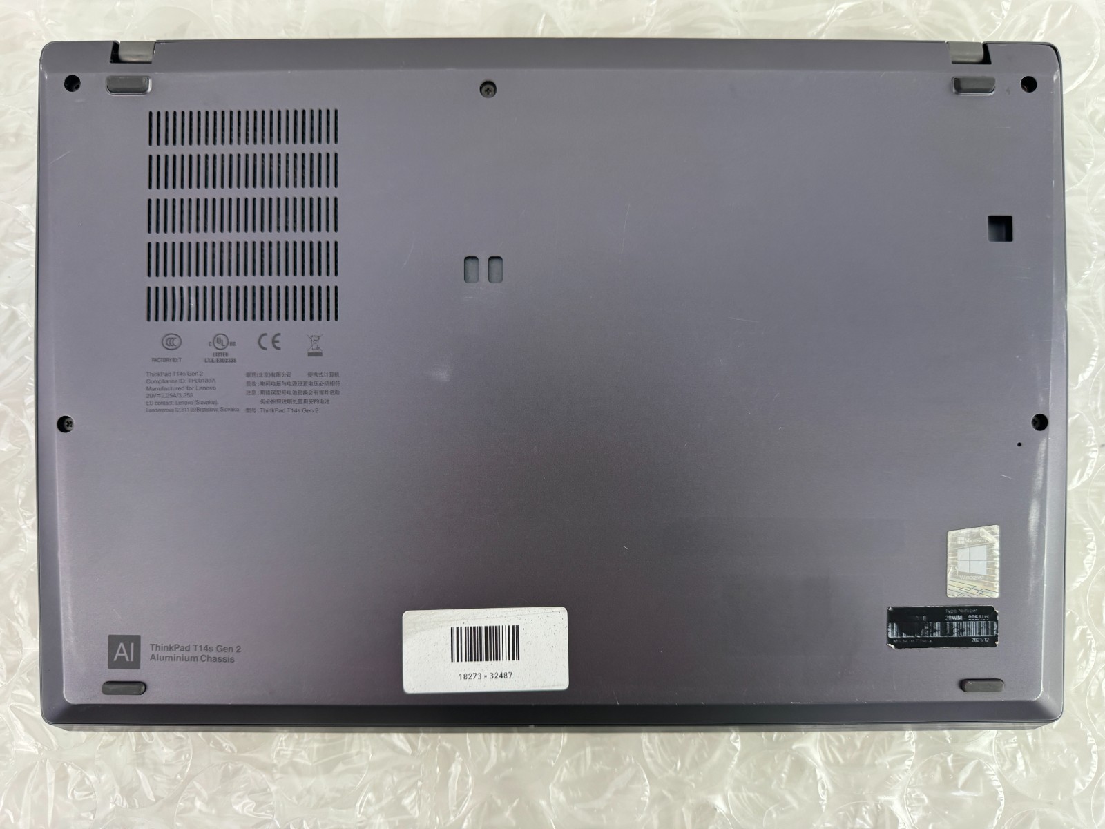 Lenovo ThinkPad T14s Gen 2 i7-1185G7 16GB 512GB SSD 14″ FHD Win 11 Pro