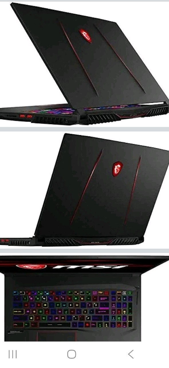 MSI GE75 Raider 17.3in Gaming Laptop i7-10750H 16GB 1TB SSD RTX 2060