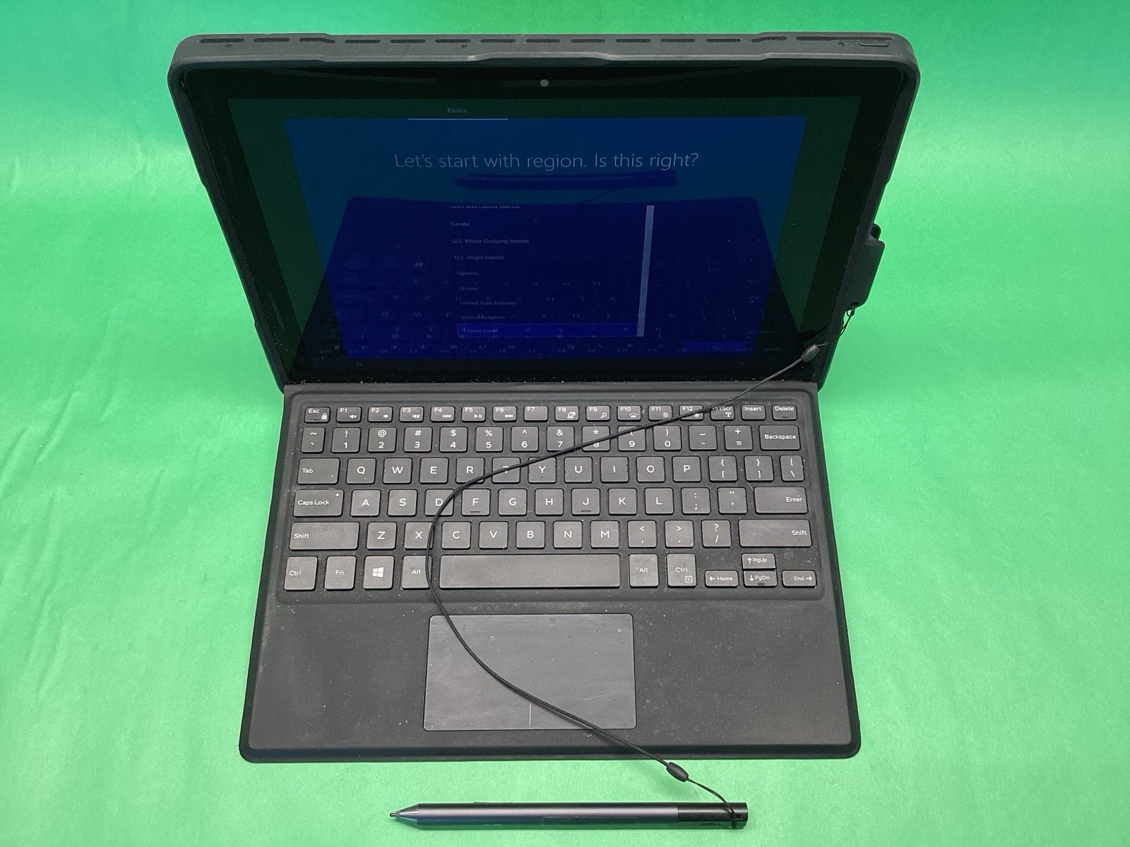 Dell Latitude 5285 2 in 1 Laptop i5-7300U 256GB 8GB & Case & Pen – UNTESTED