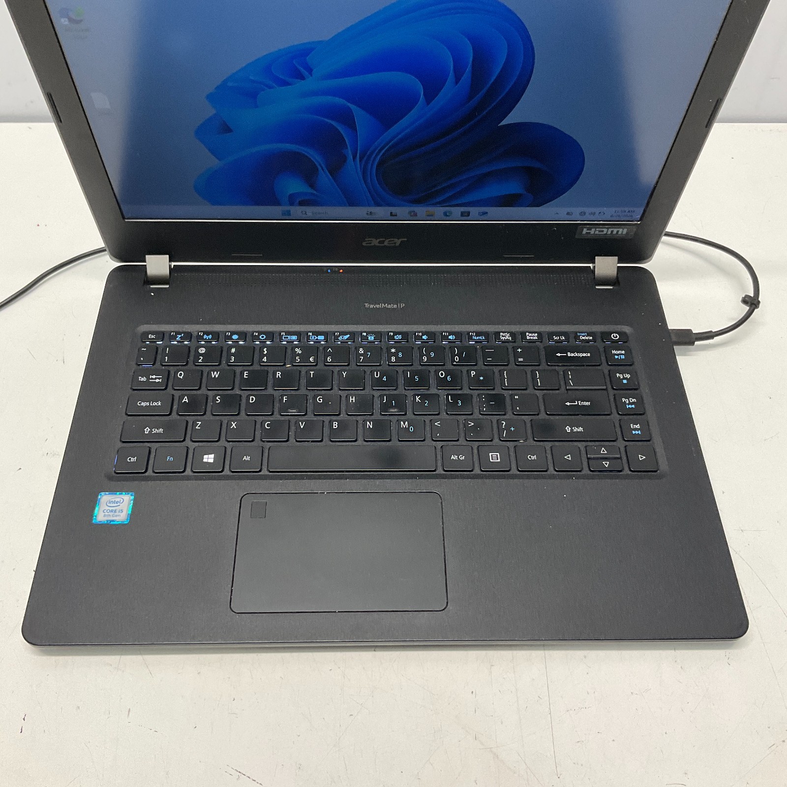 Acer TravelMate P214-51 14″ Intel Core i5-8250U @ 1.60 GHz 8GB 128GB SSD Win 11