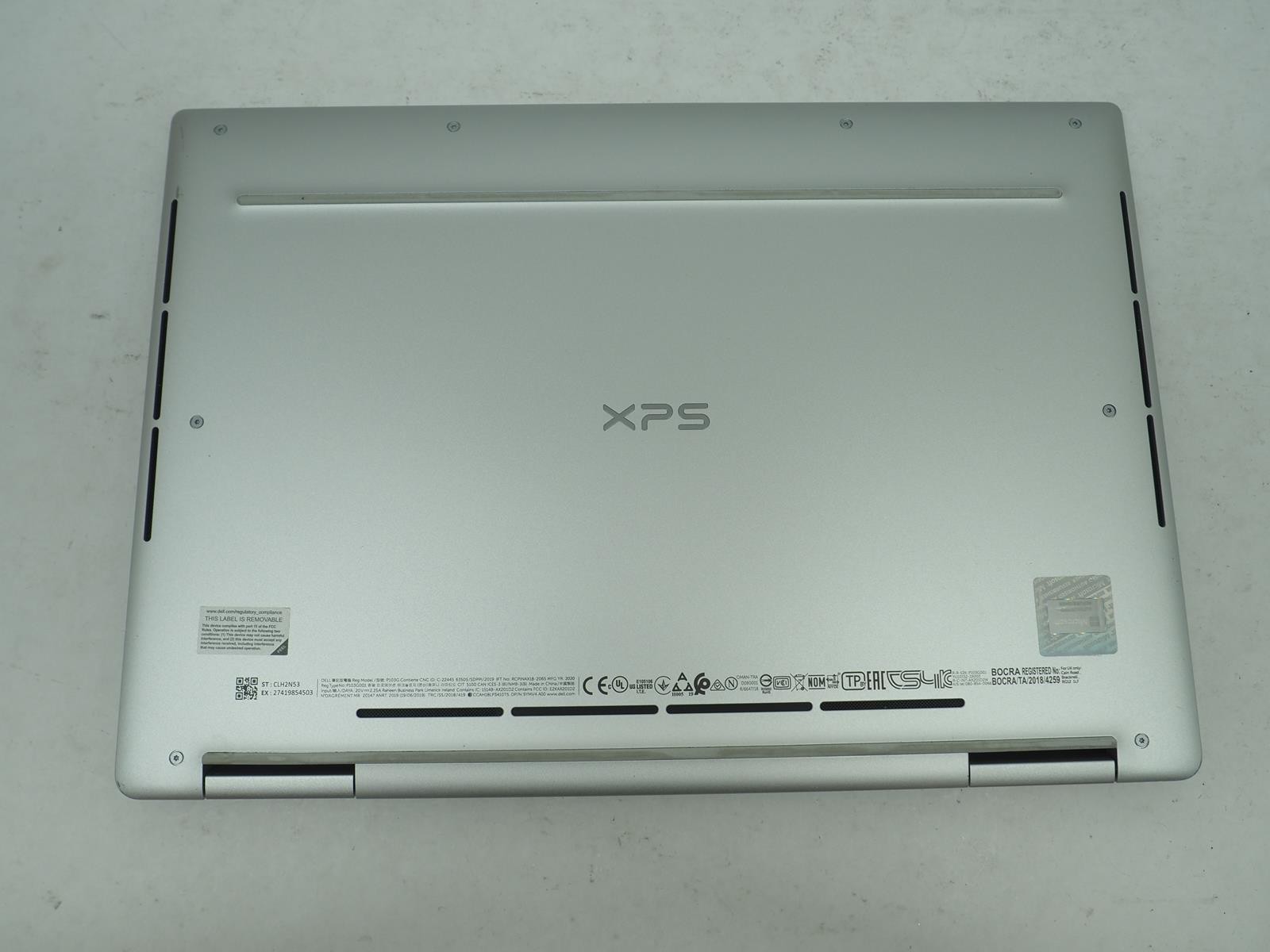 DELL XPS 13 7390 2-IN-1 Intel i7-1065G7 1.3GHz 16GB RAM 512GB No Adapter Grade A