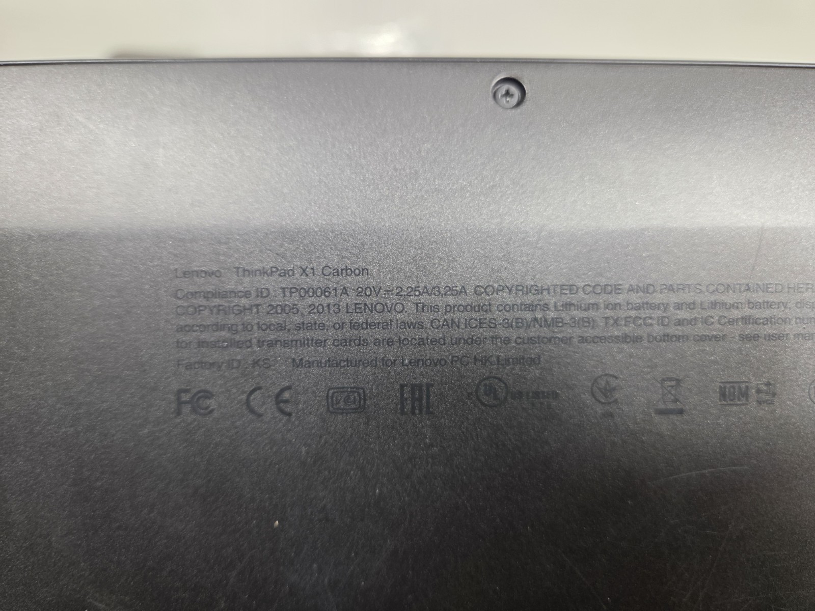 Lenovo ThinkPad X1 Carbon 2nd Gen 14″ Intel Core i5-4300U 8GB RAM 224GB SSD