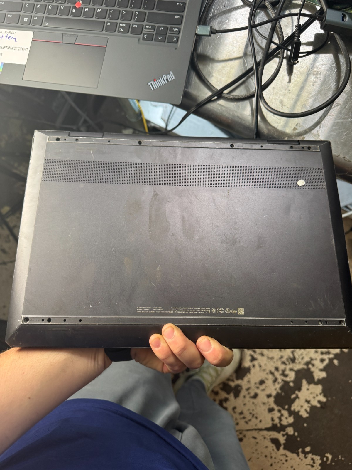 HP Envy x360 15-cp0053cl AMD Ryzen 5 Laptop for Parts/Repair #5509
