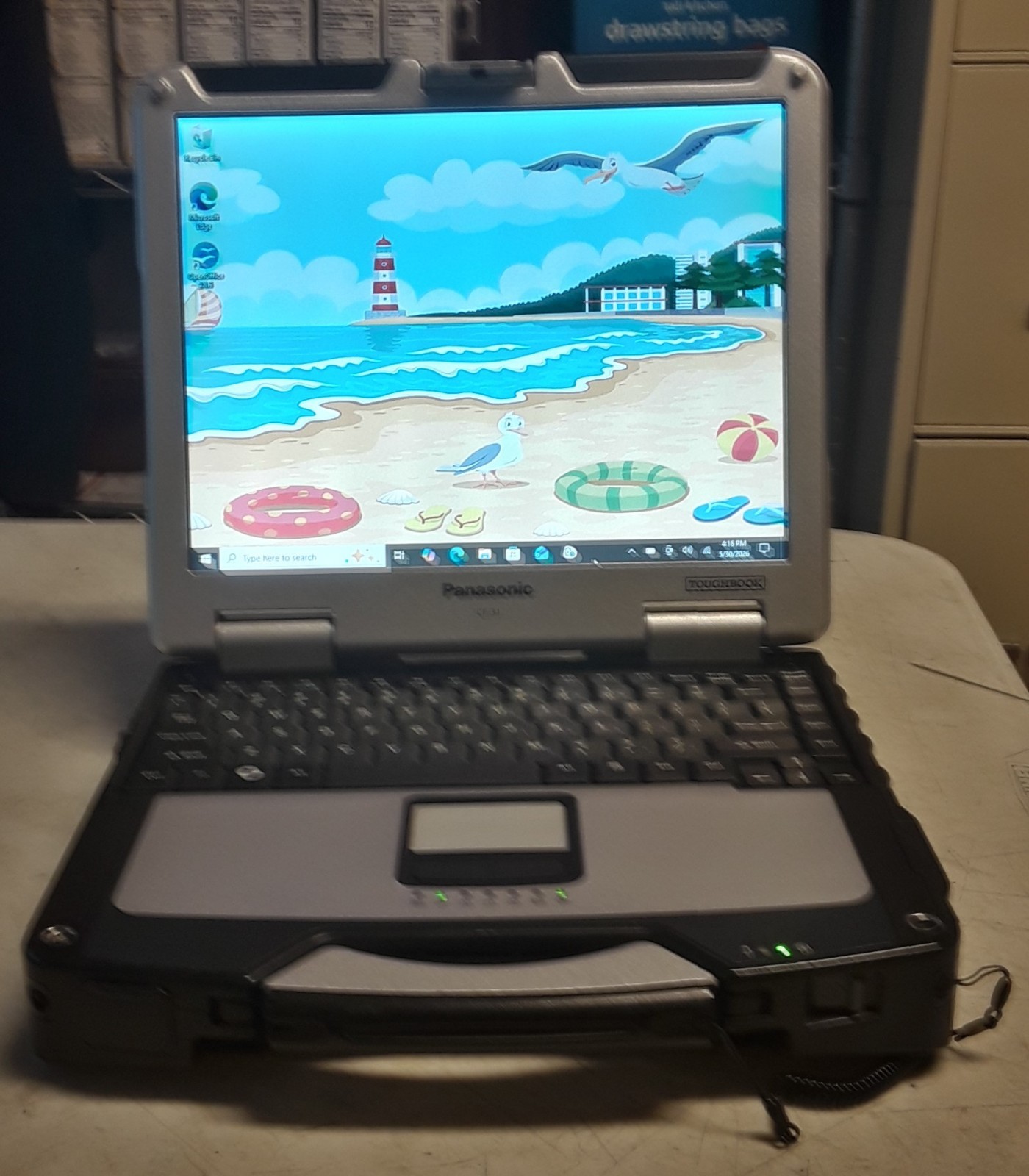 CLEARANCE Panasonic CF-31 Toughbook i5-M520 Laptop Touch 8GB RAM 256 SSD WIND 10