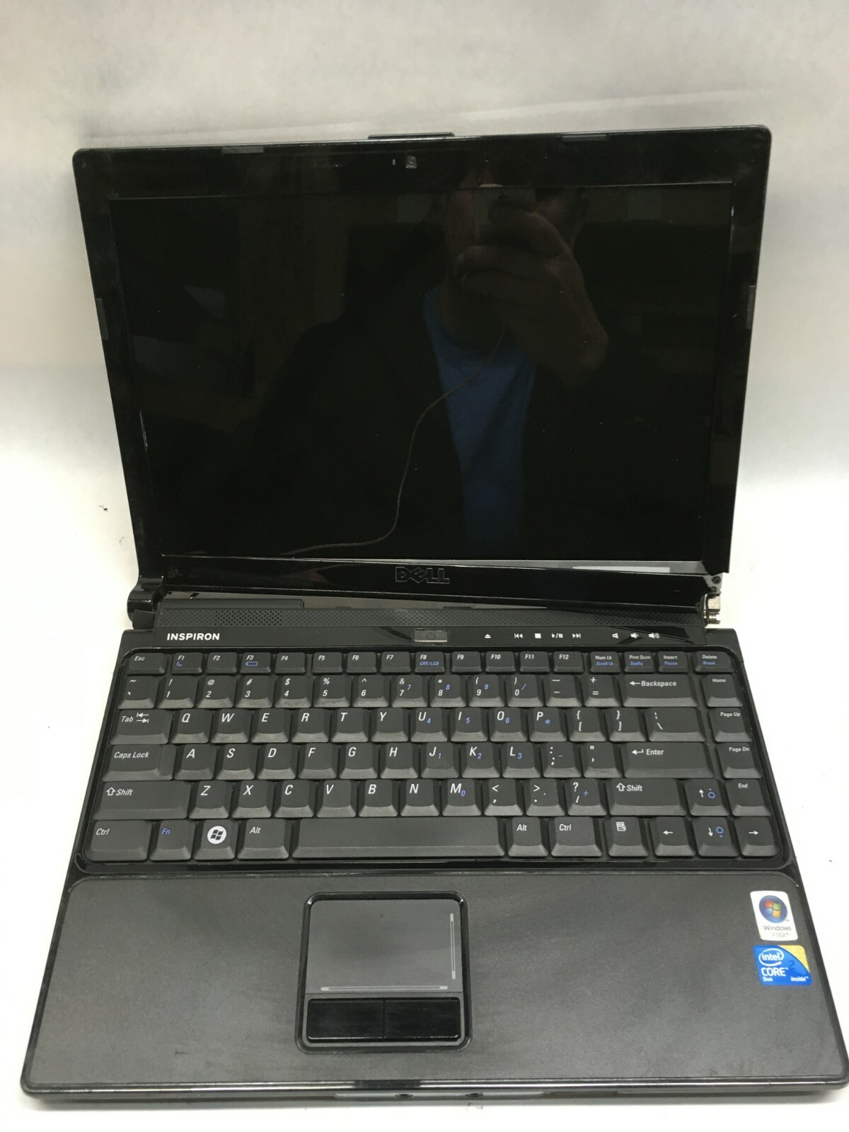 Dell Inspiron 1318 Laptop For Parts/Repair Broken LCD Screen/Hinges NO HDD JR